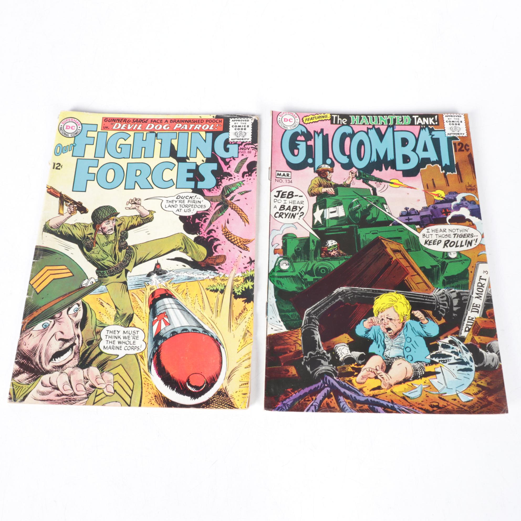 DC Comics "Star Spangled War Stories" & Other Military Comic Books