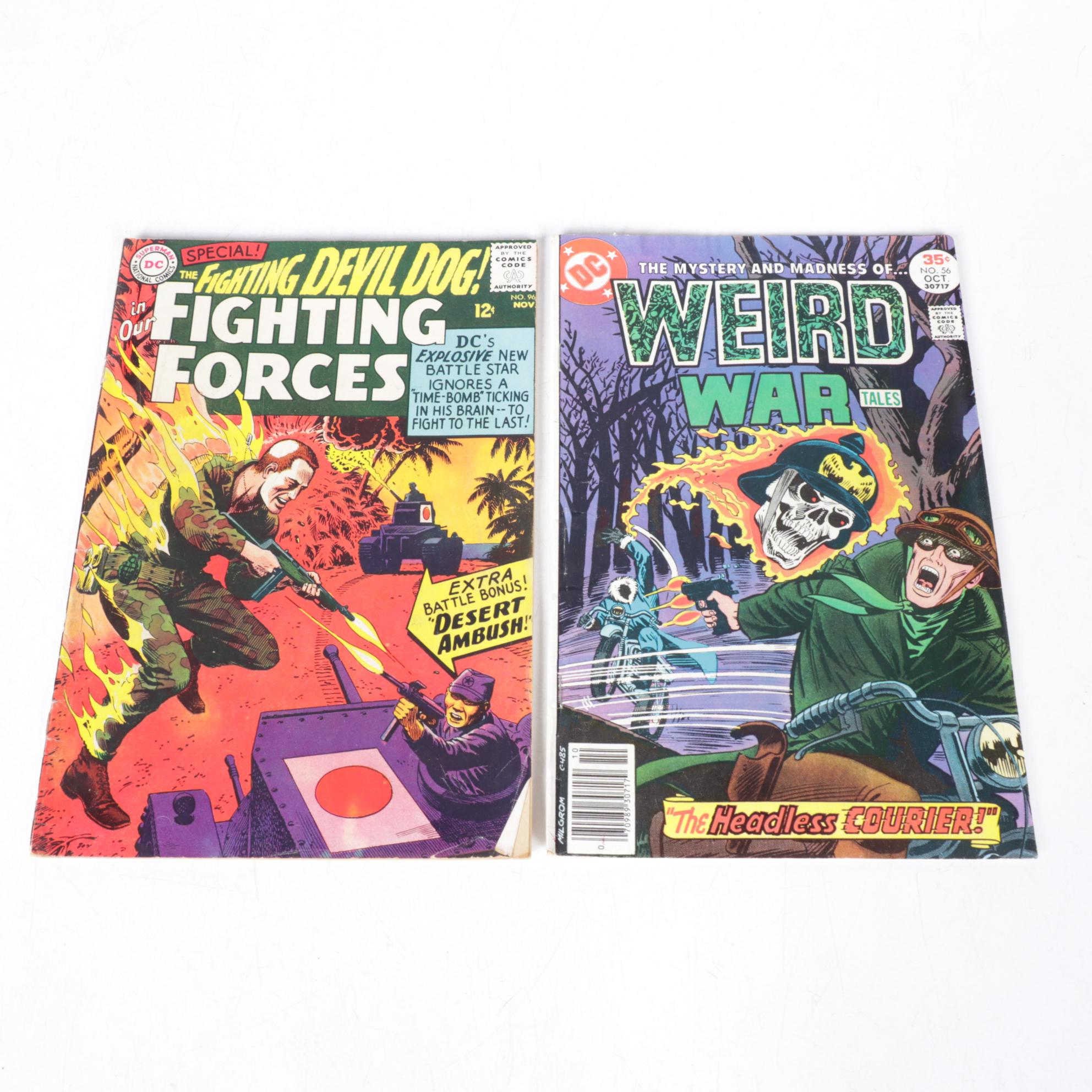 DC Comics "Star Spangled War Stories" & Other Military Comic Books