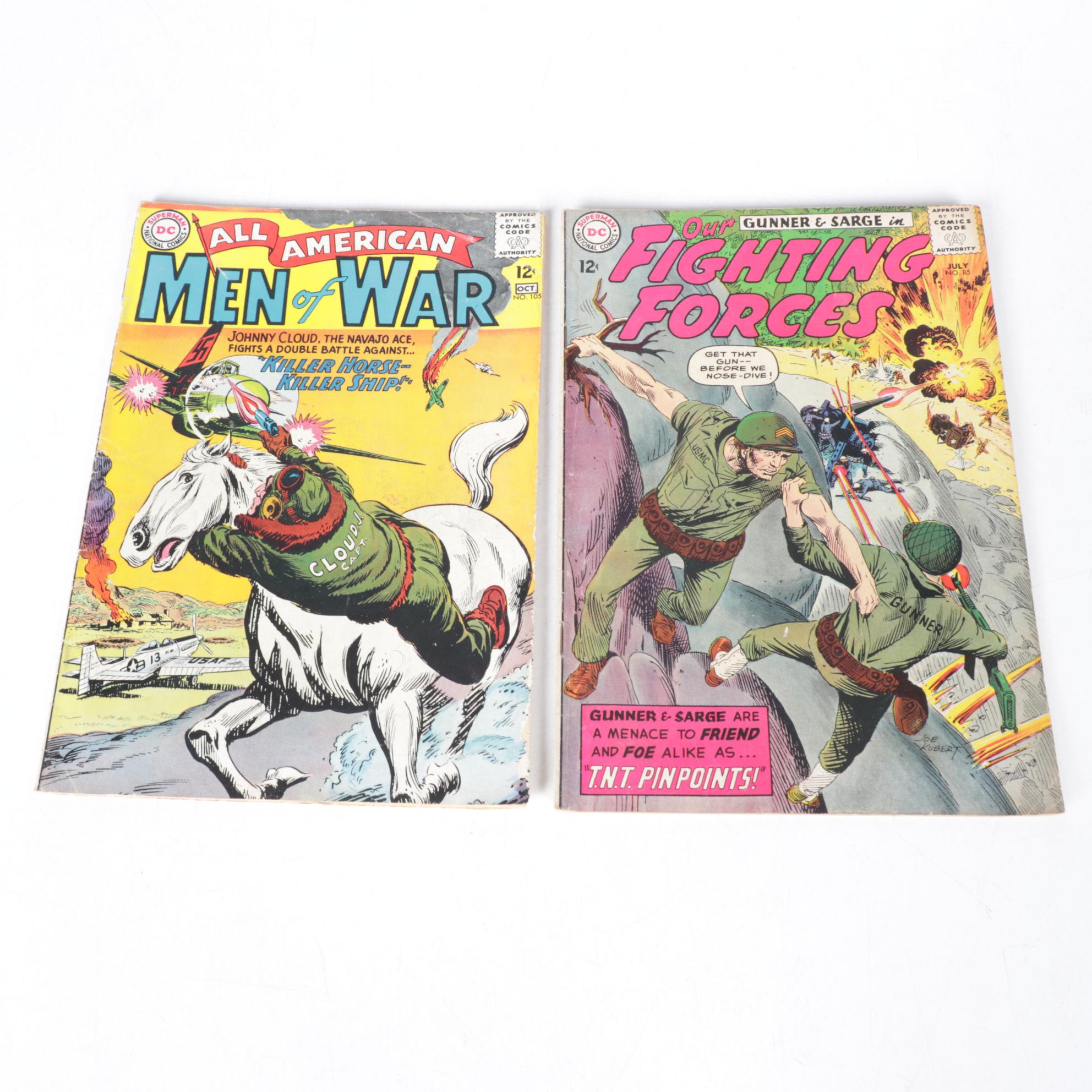 DC Comics "Star Spangled War Stories" & Other Military Comic Books