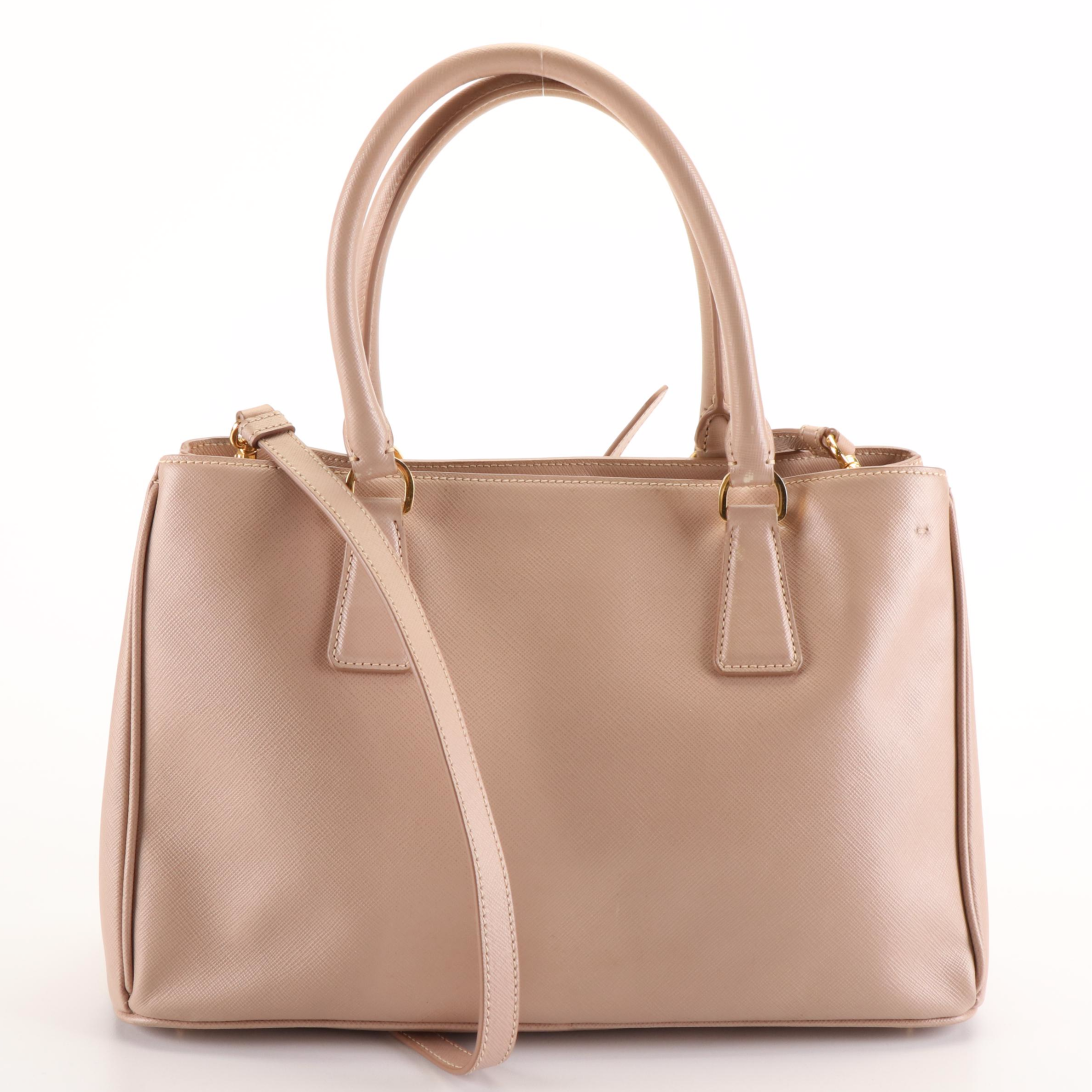 Prada Medium Galleria Tote Bag in Saffiano Lux Leather