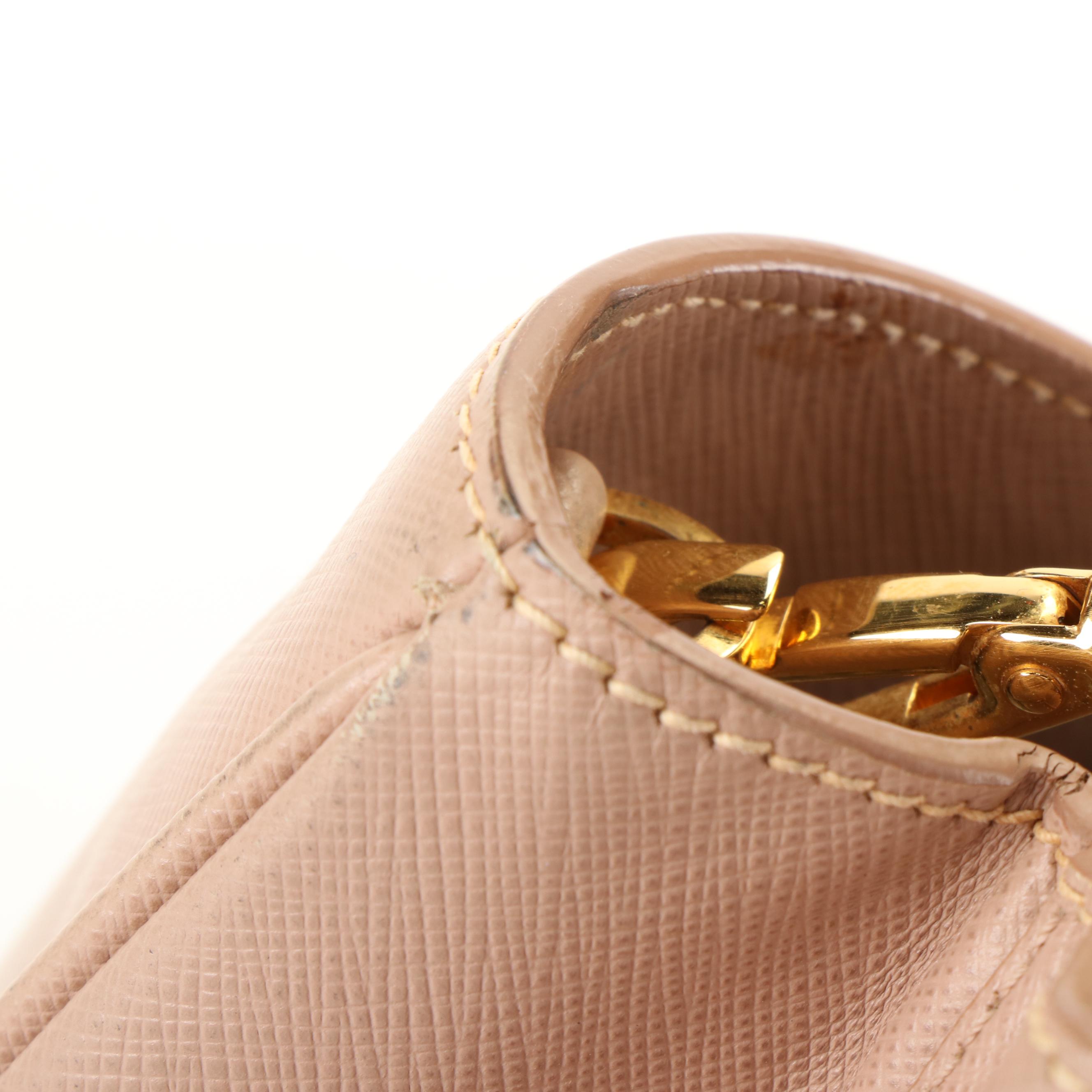 Prada Medium Galleria Tote Bag in Saffiano Lux Leather