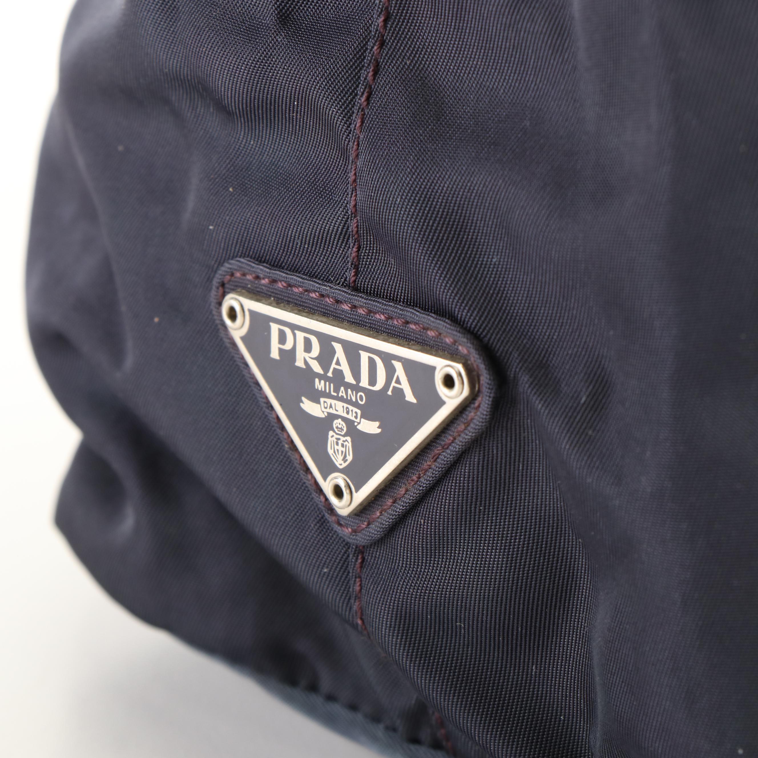 Prada Shoulder Tote Bag in Tessuto Nylon