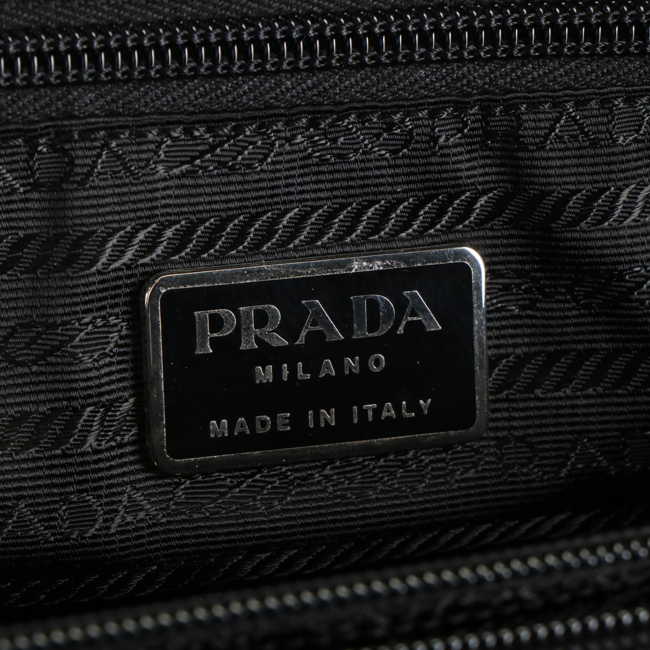 Prada Shoulder Tote Bag in Tessuto Nylon