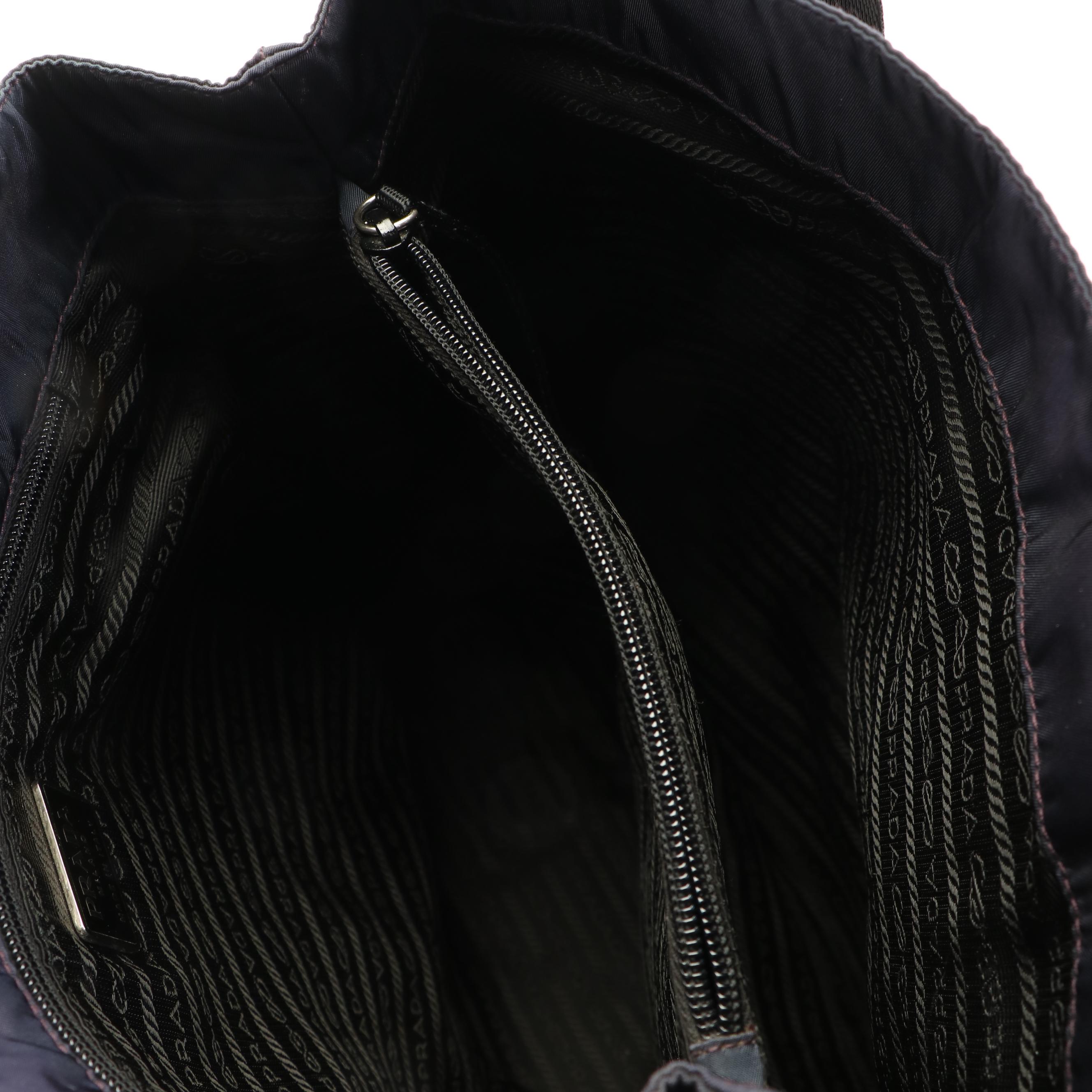 Prada Shoulder Tote Bag in Tessuto Nylon