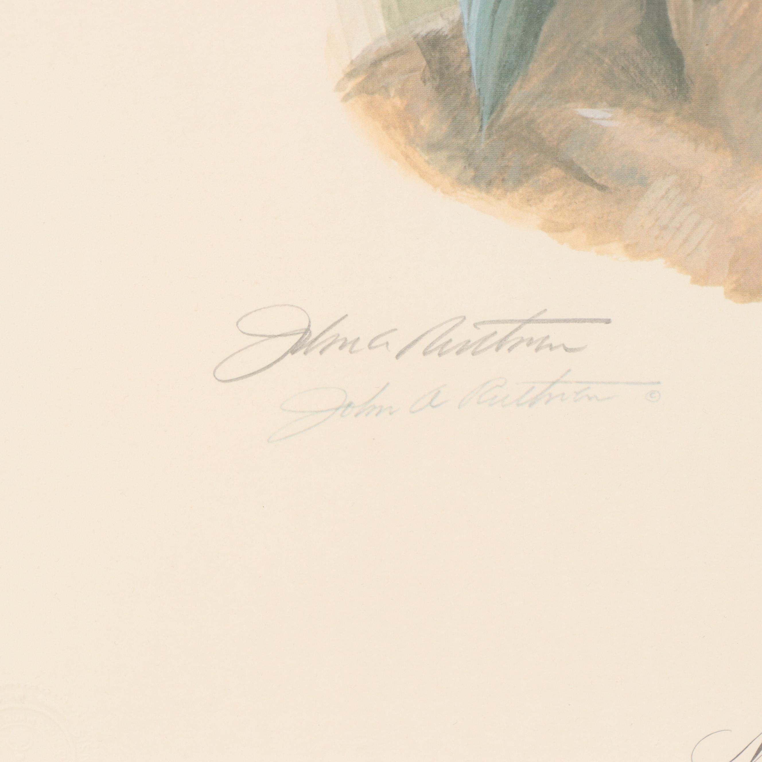 John A. Ruthven Offset Lithograph "Miami Indian II"