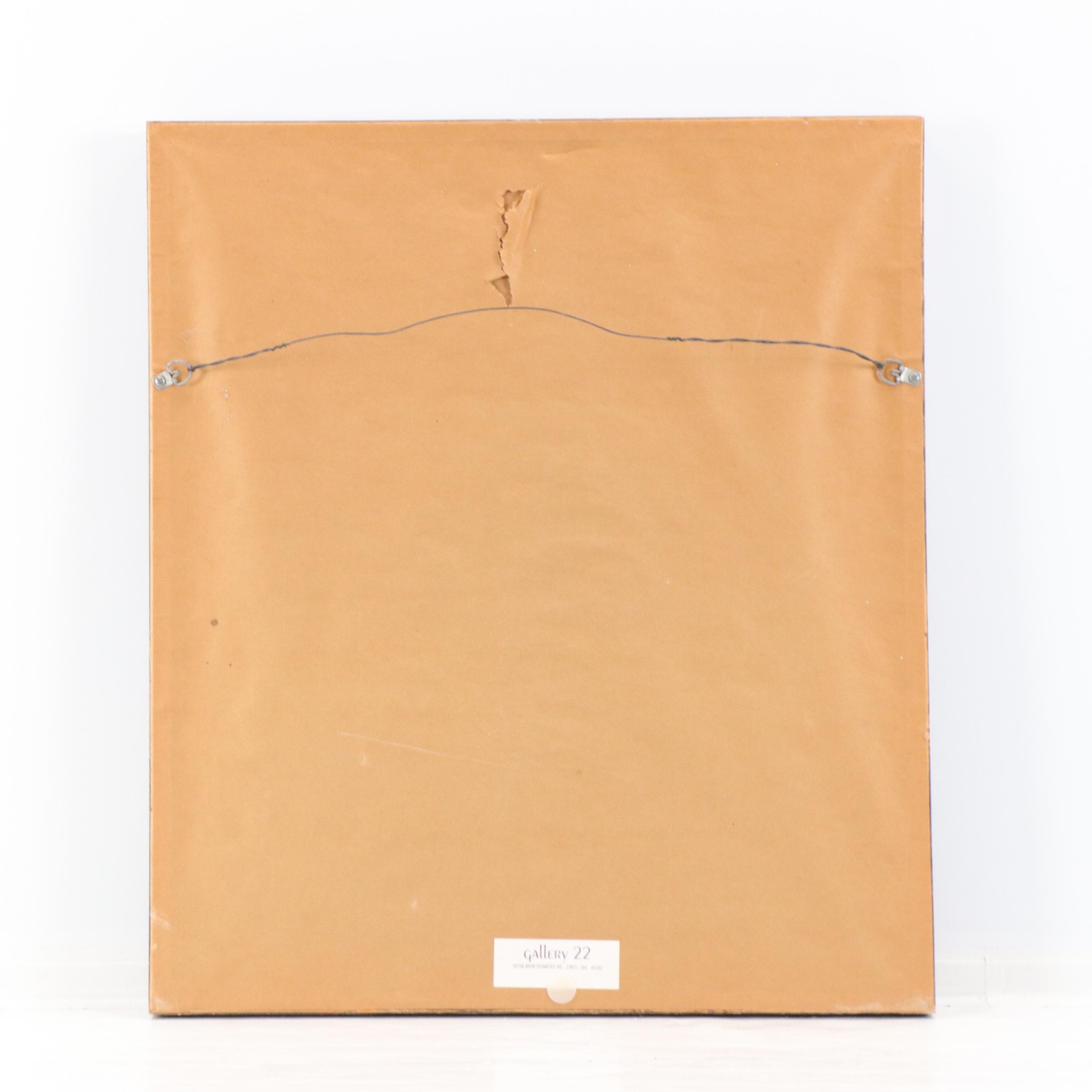 John A. Ruthven Offset Lithograph "Miami Indian II"