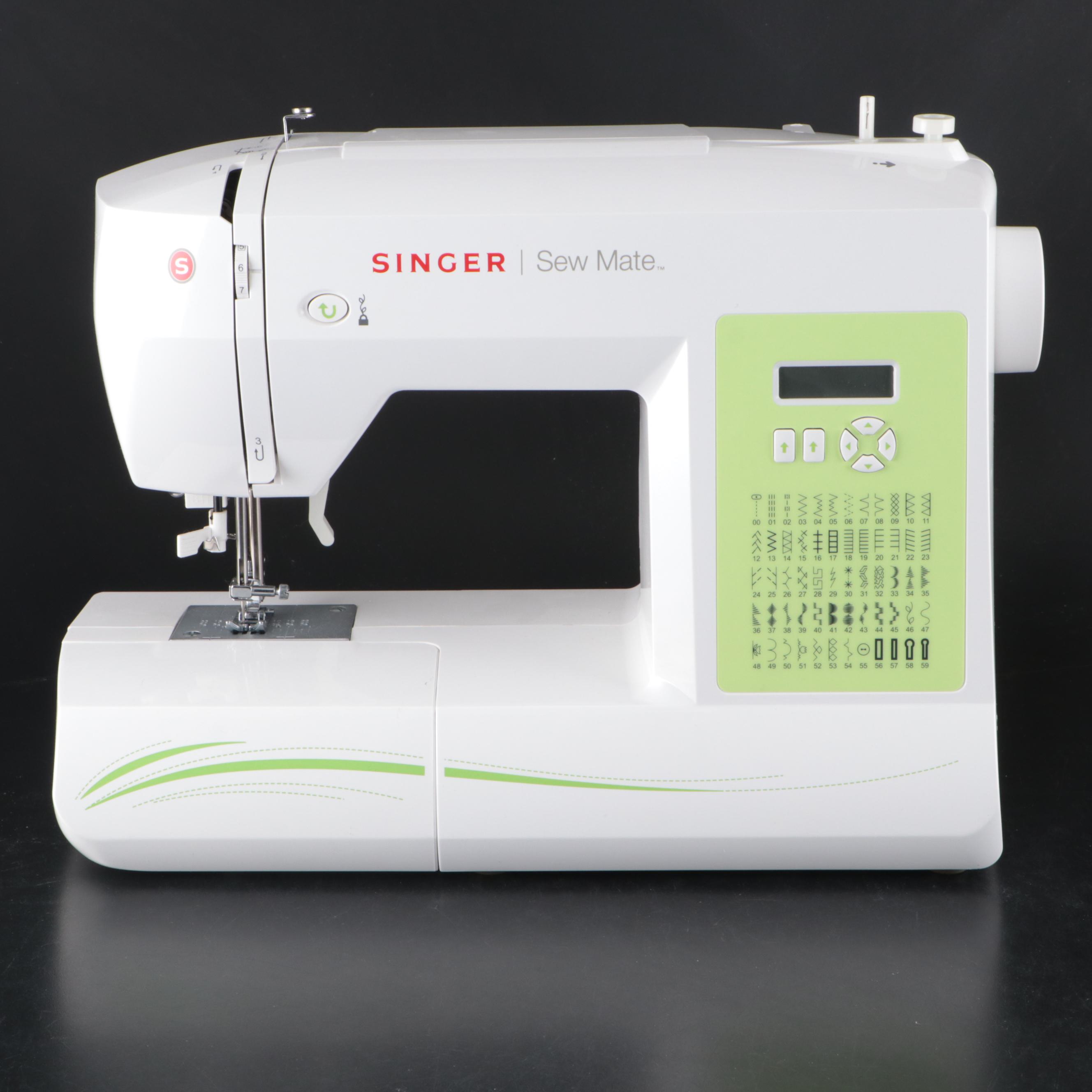 Singer Sew Mate 5400 Computerized Sewing Machine and More
