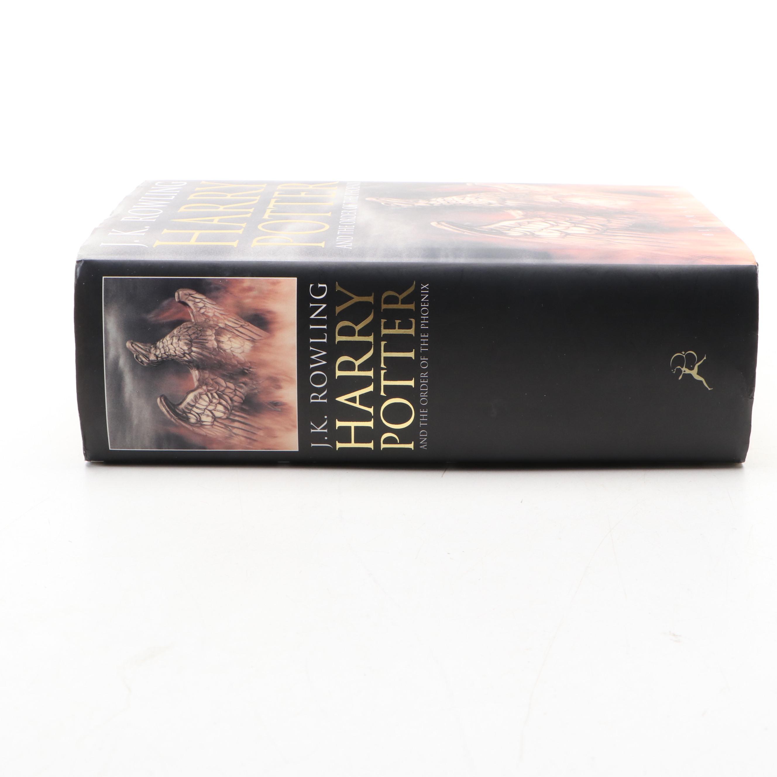 First UK Adult Edition "Harry Potter and the Order of the Phoenix" by Rowling