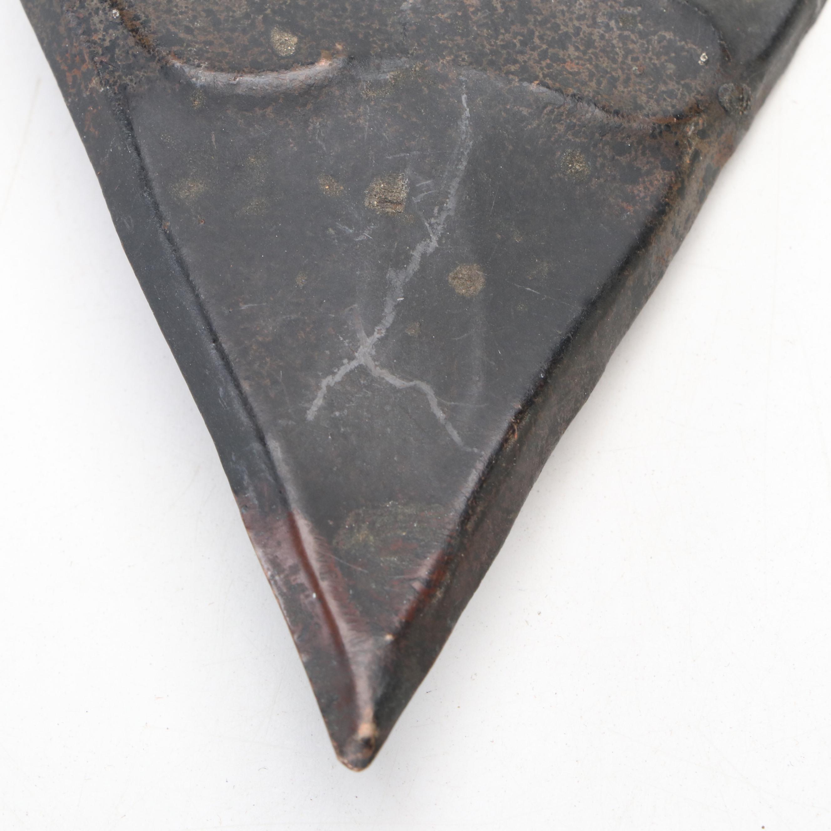 American Civil War Era Confederate States Horse Martingale Plate