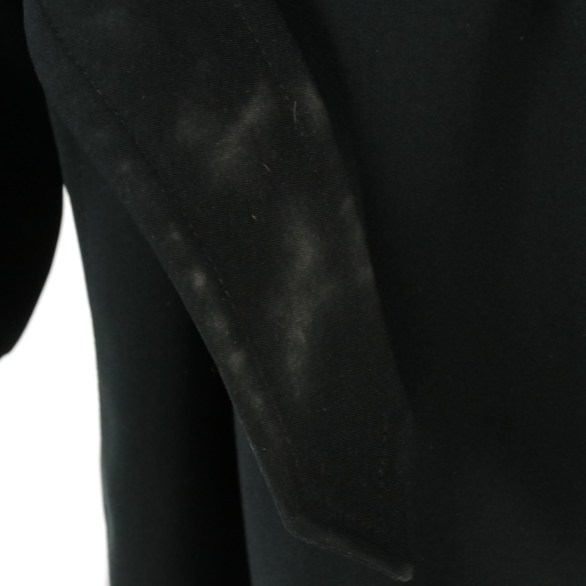 Men's Burberry Black Wool/Camel Hair Lawrence Overcoat with Detachable Lining