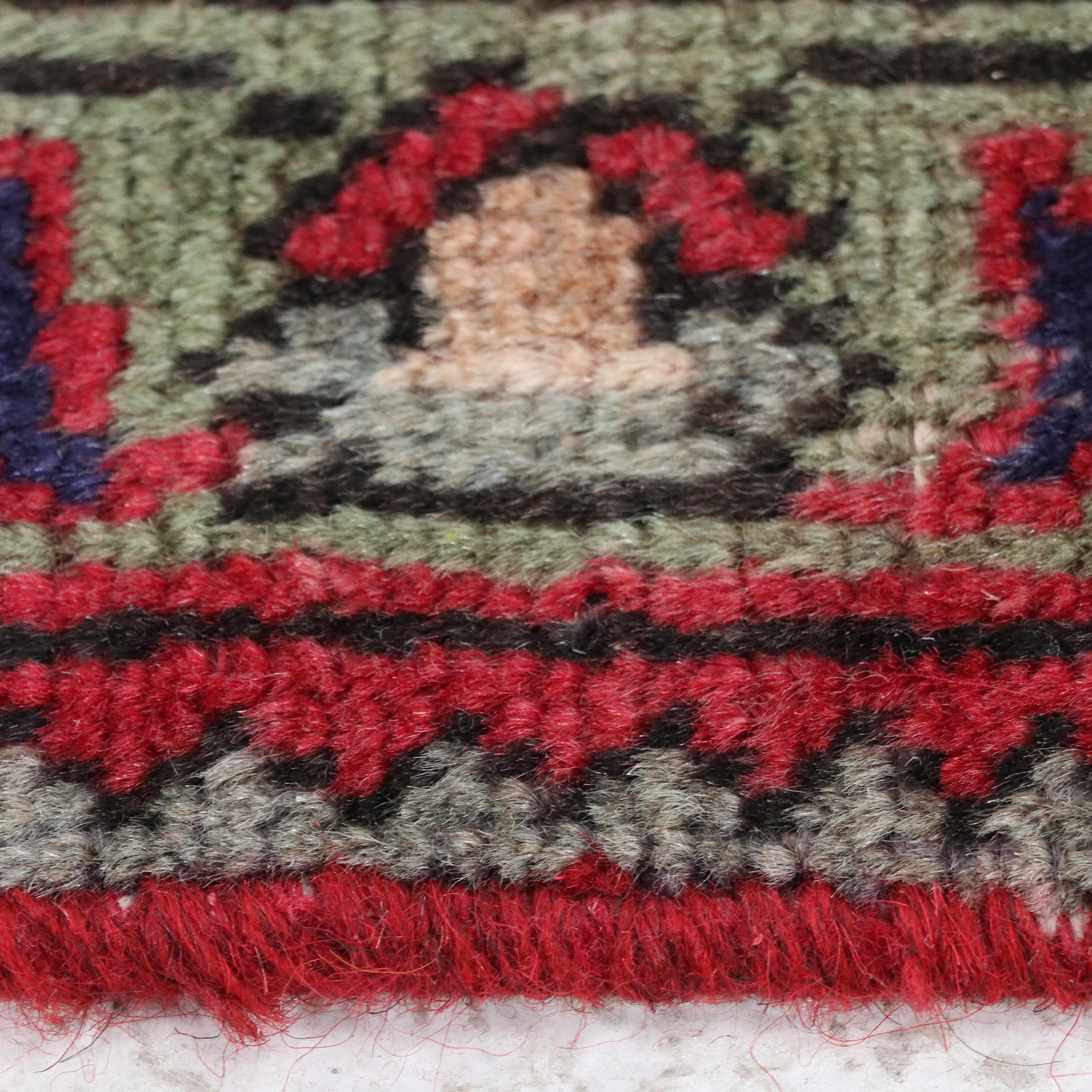 6'9 x 9'9 Hand-Knotted Persian Tabriz Area Rug