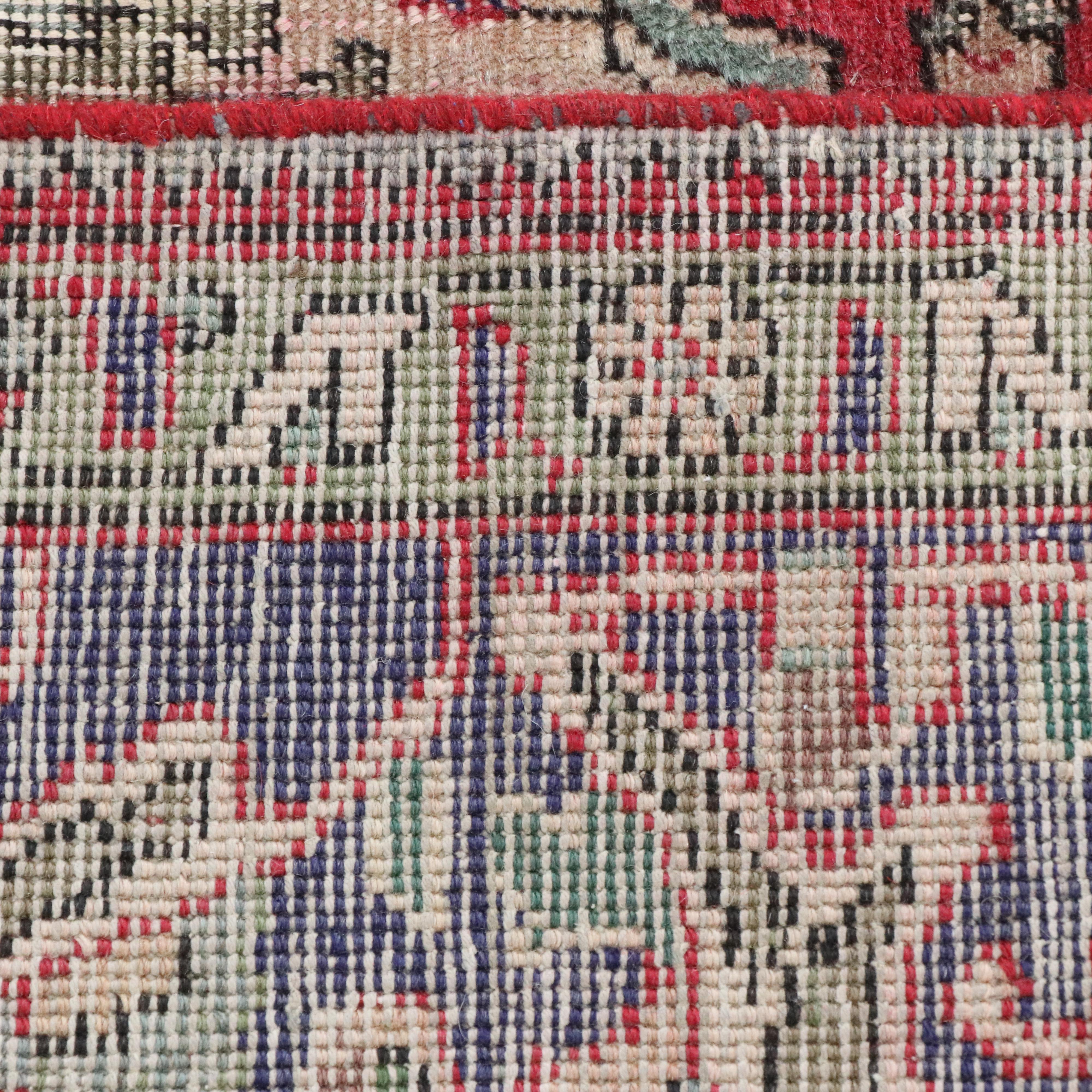 6'9 x 9'9 Hand-Knotted Persian Tabriz Area Rug