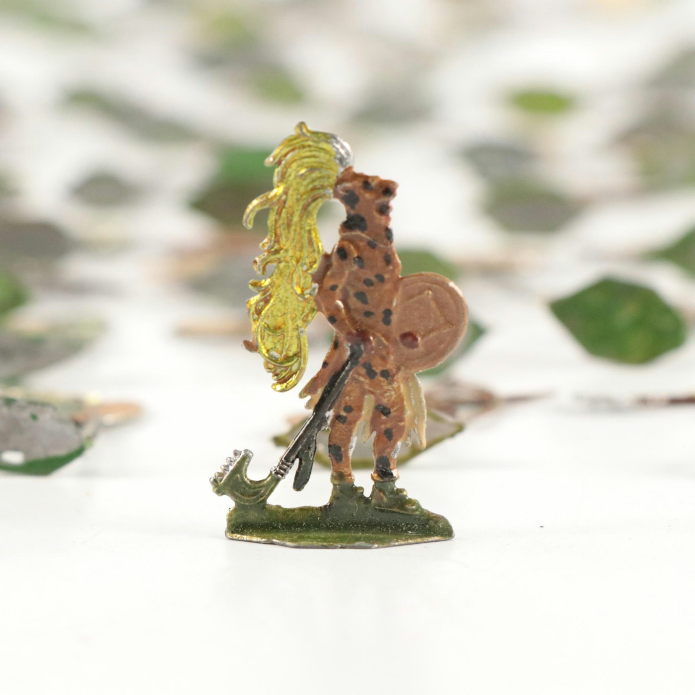 Metal Hand-Painted Flat Miniature Aztec Toy Figures | EBTH