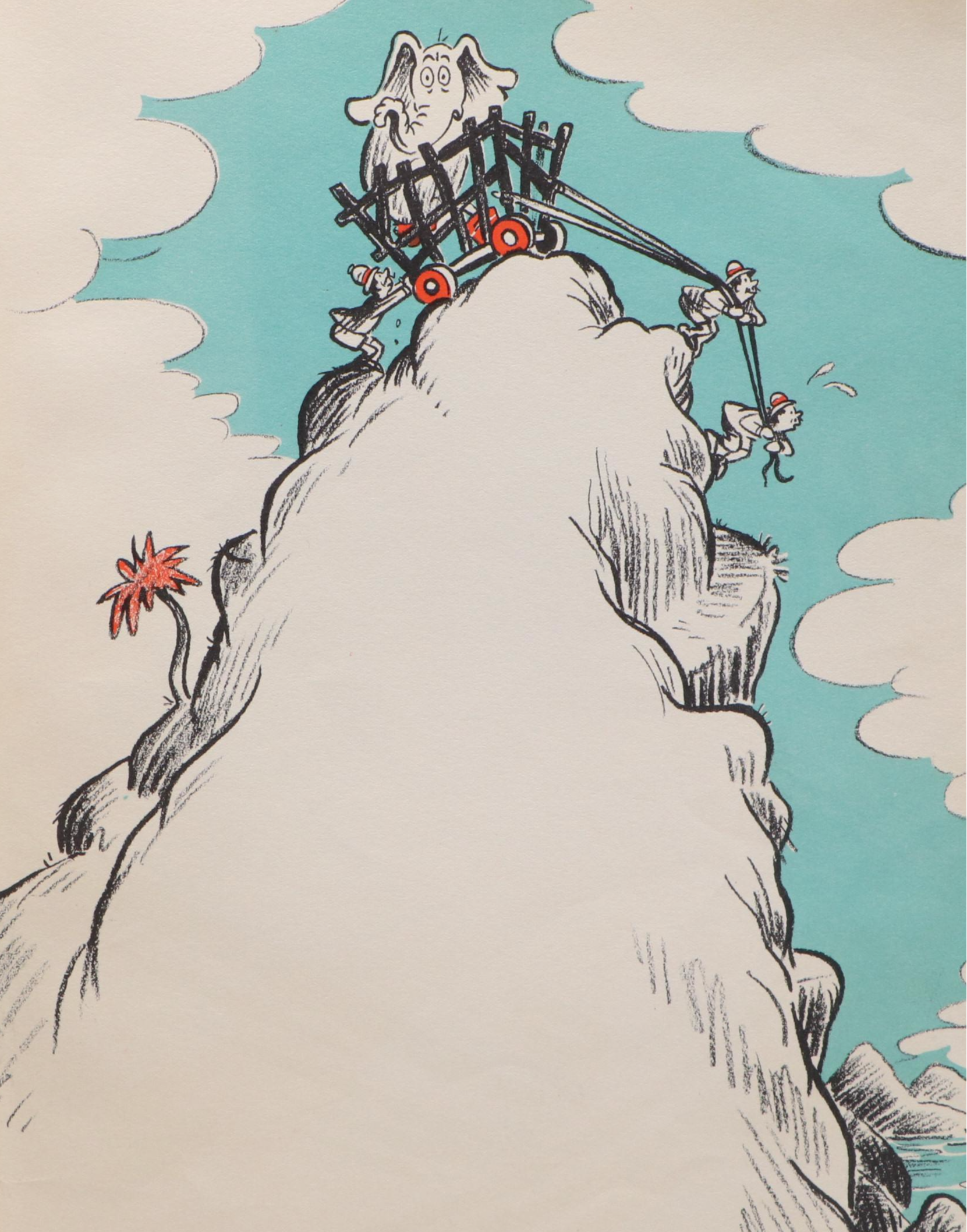 Illustrated "Horton Hatches the Egg" by Dr. Seuss, 1940