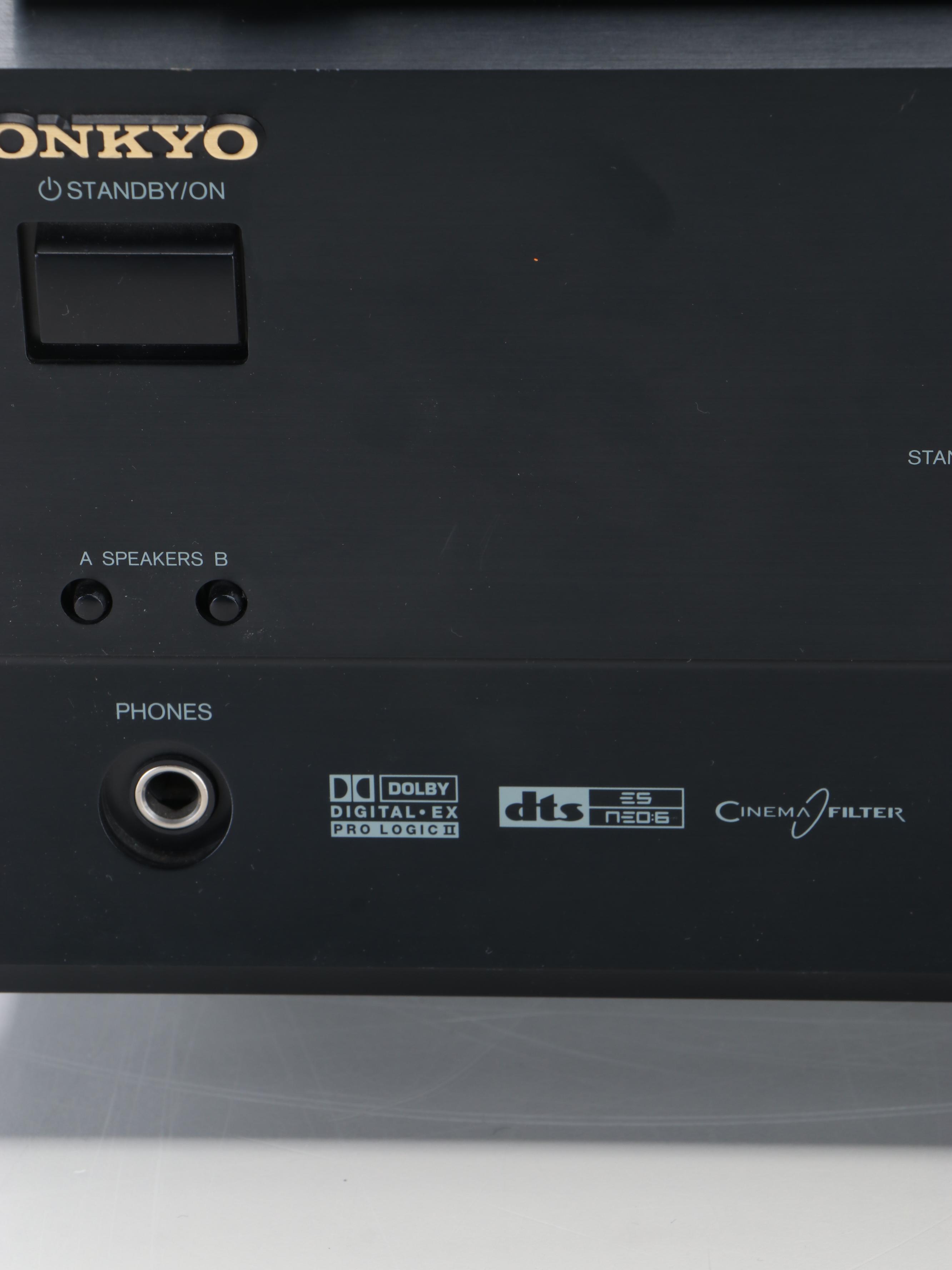 Onkyo TX-SR501 Stereo AV Receiver, Early 21st Century