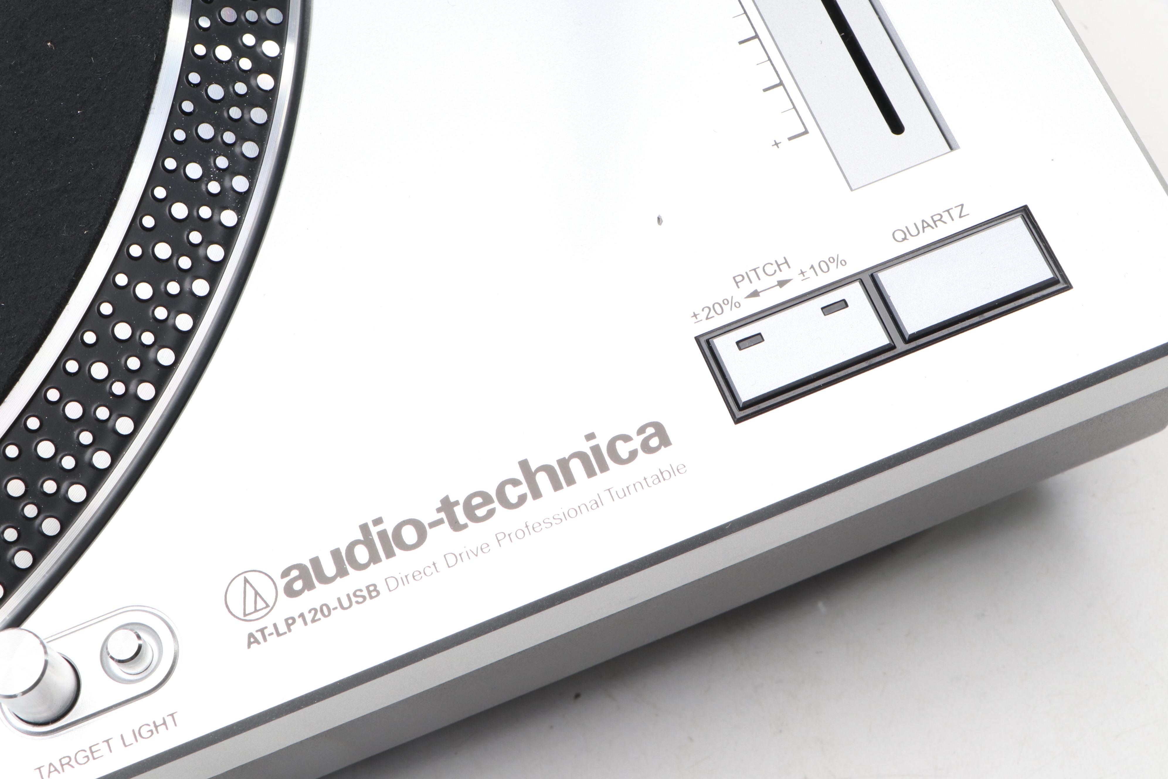 Audio-Technica AT-LP120-USB Direct Drive Professional Turntable
