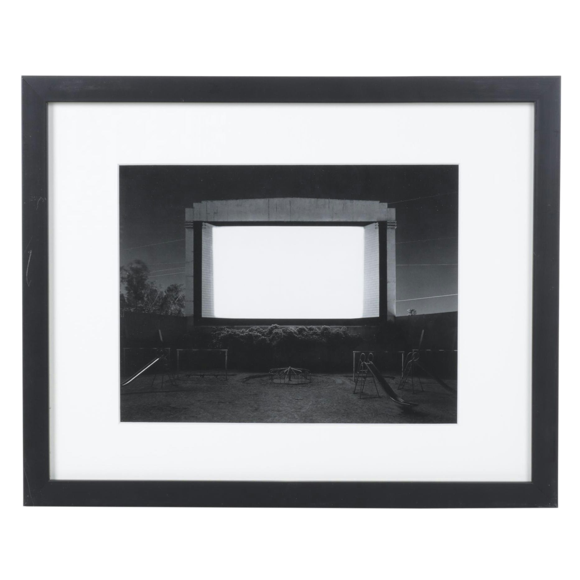 Hiroshi Sugimoto Offset Lithograph "Tri City Drive-In, San Bernardino," 1993