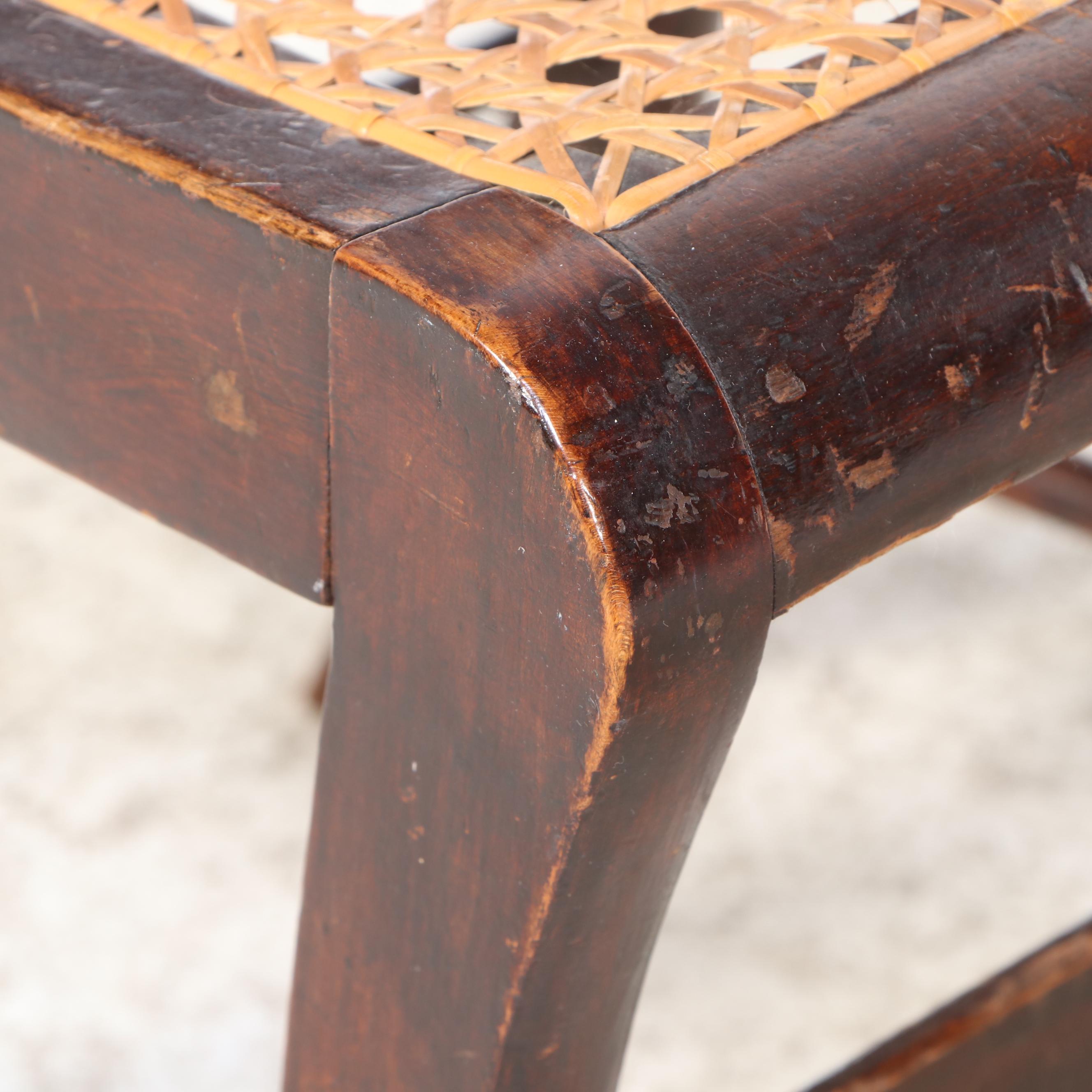 Victorian Ladderback Side Chair, Late 19th Century