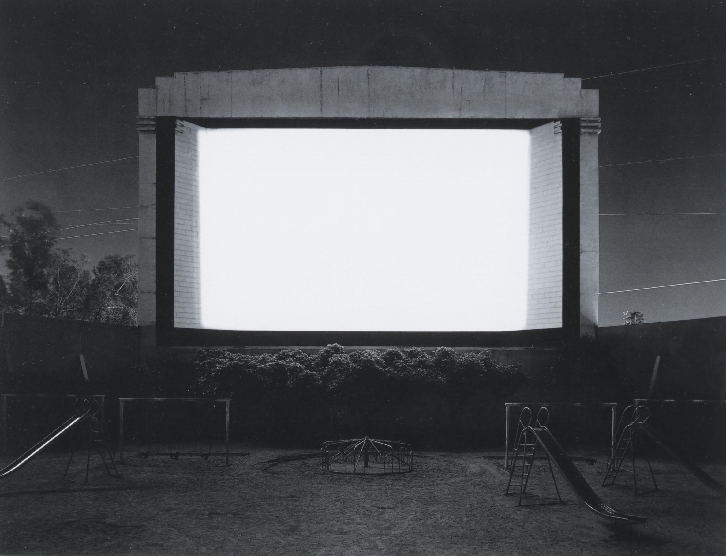 Hiroshi Sugimoto Offset Lithograph "Tri City Drive-In, San Bernardino," 1993