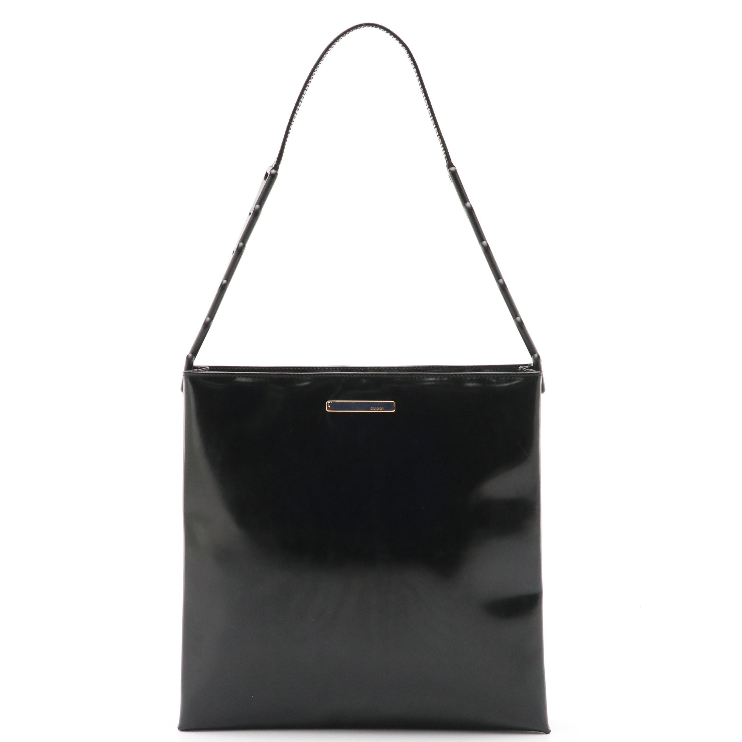 Gucci Slim Shoulder Bag in Glazed Leather