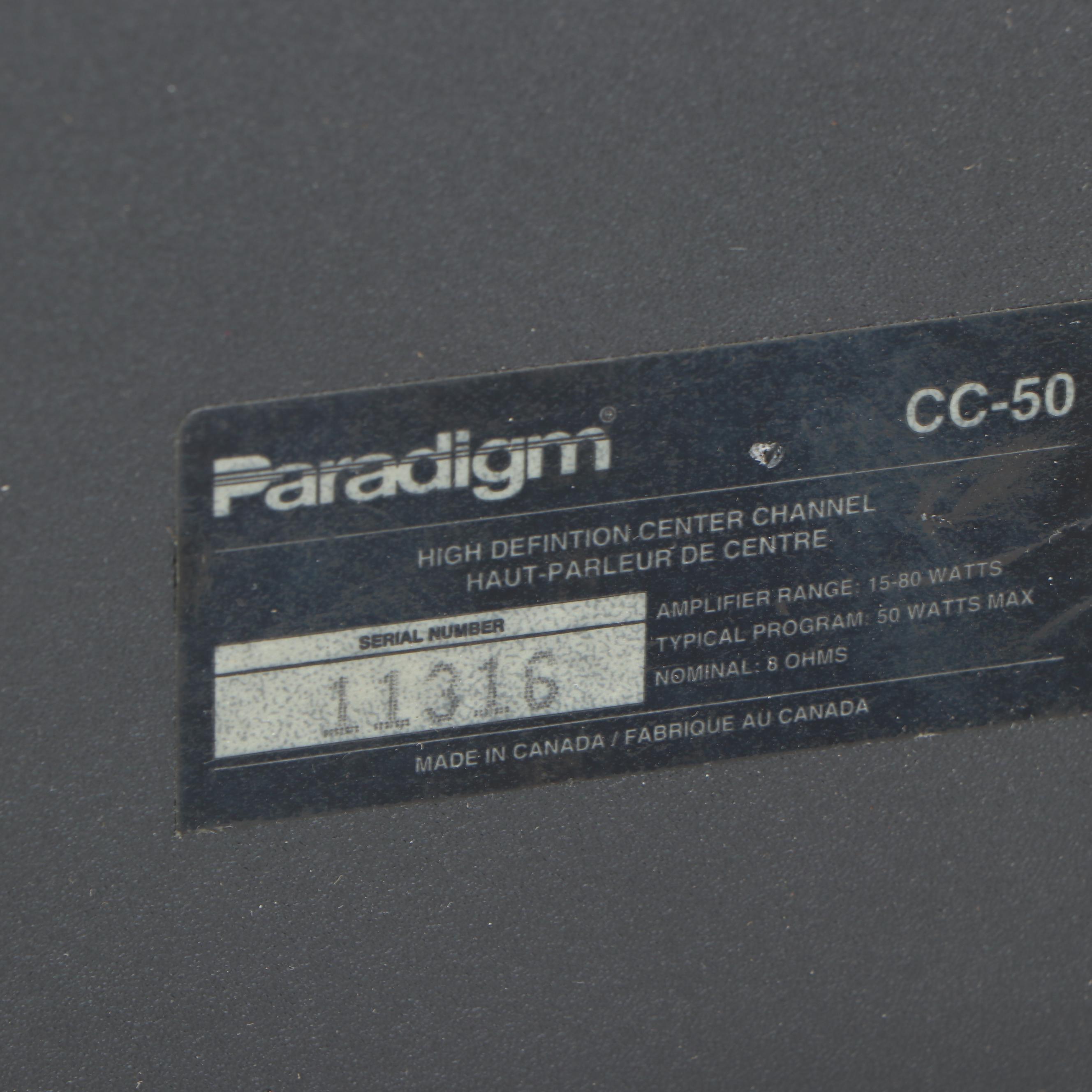 Samsung Subwoofer with Paradigm Bookshelf Speakers and More