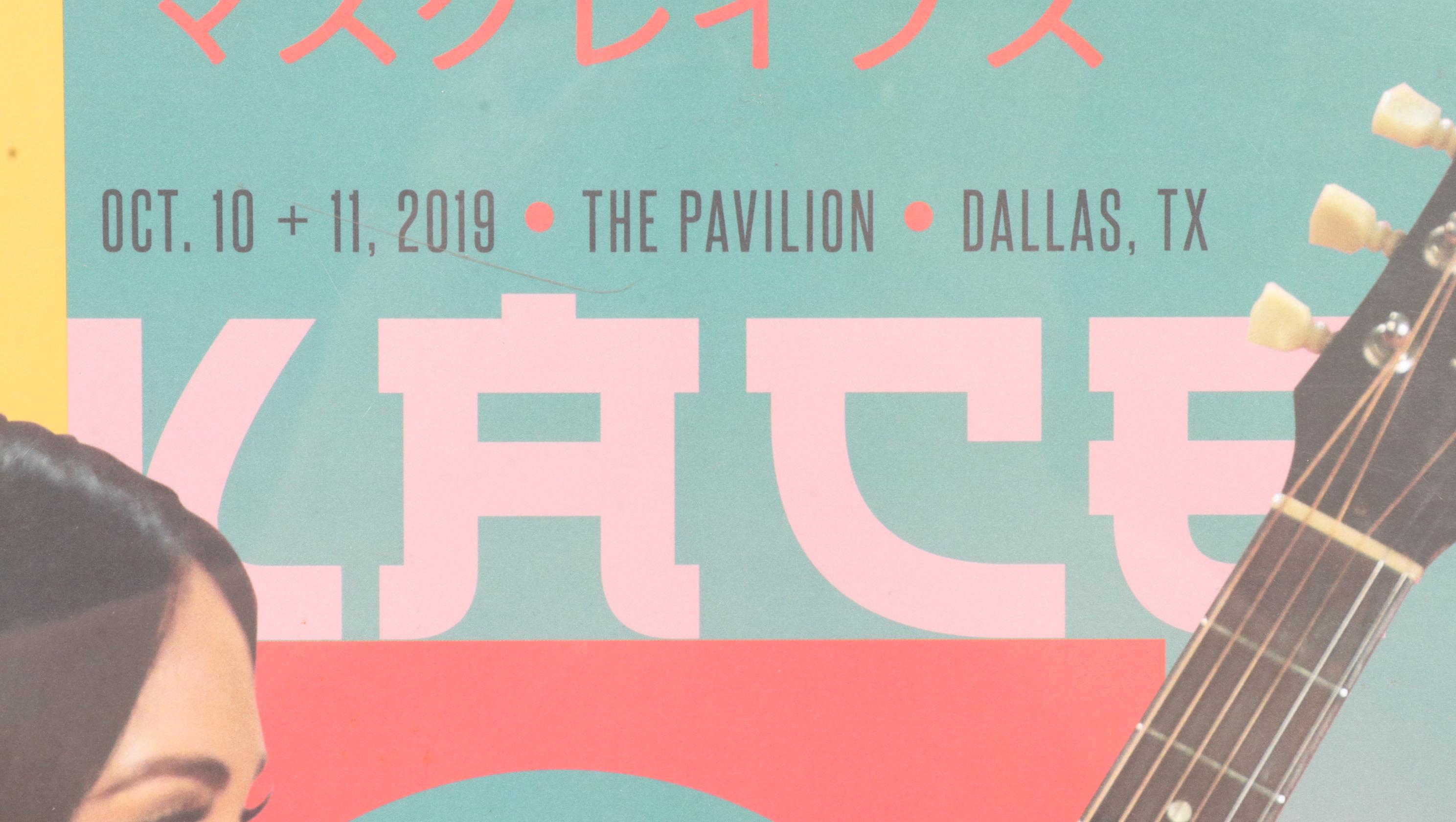 Kacey Musgraves at The Pavilion 2019 Concert Poster Designed by Kii Arens