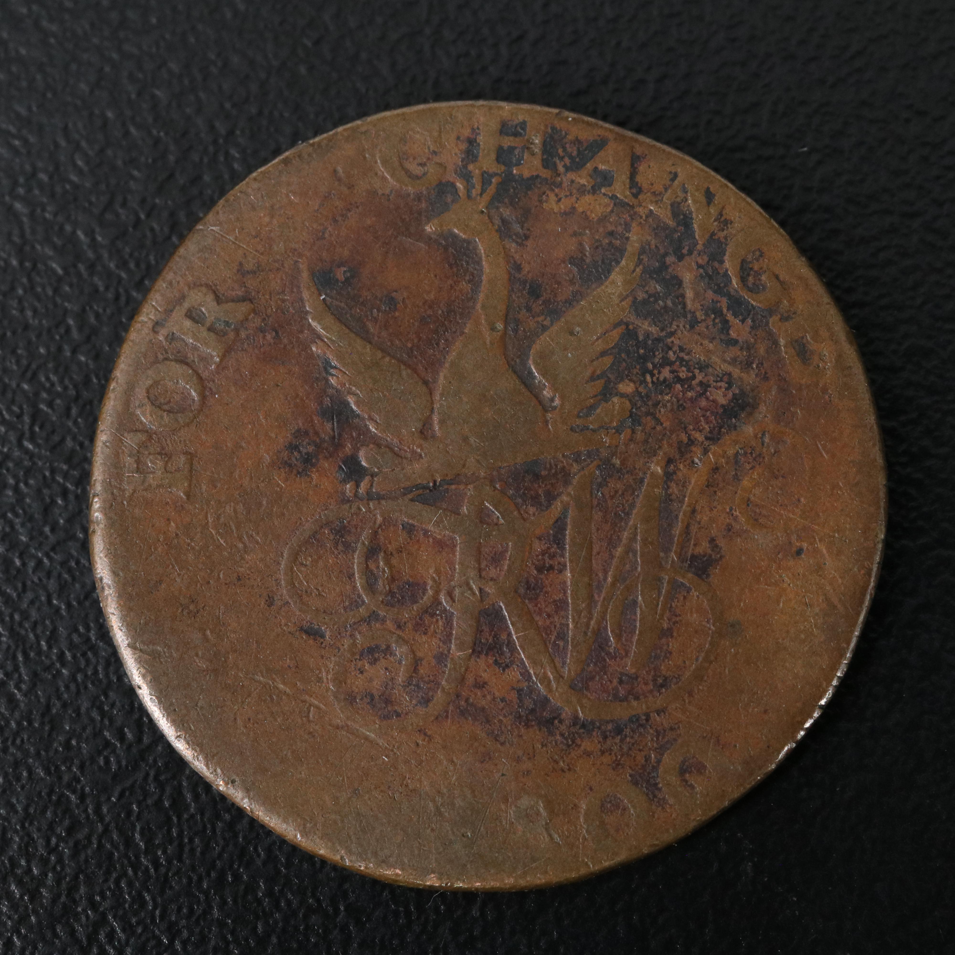 1800 Ireland 1/2 Penny RW Enniscorthy Token