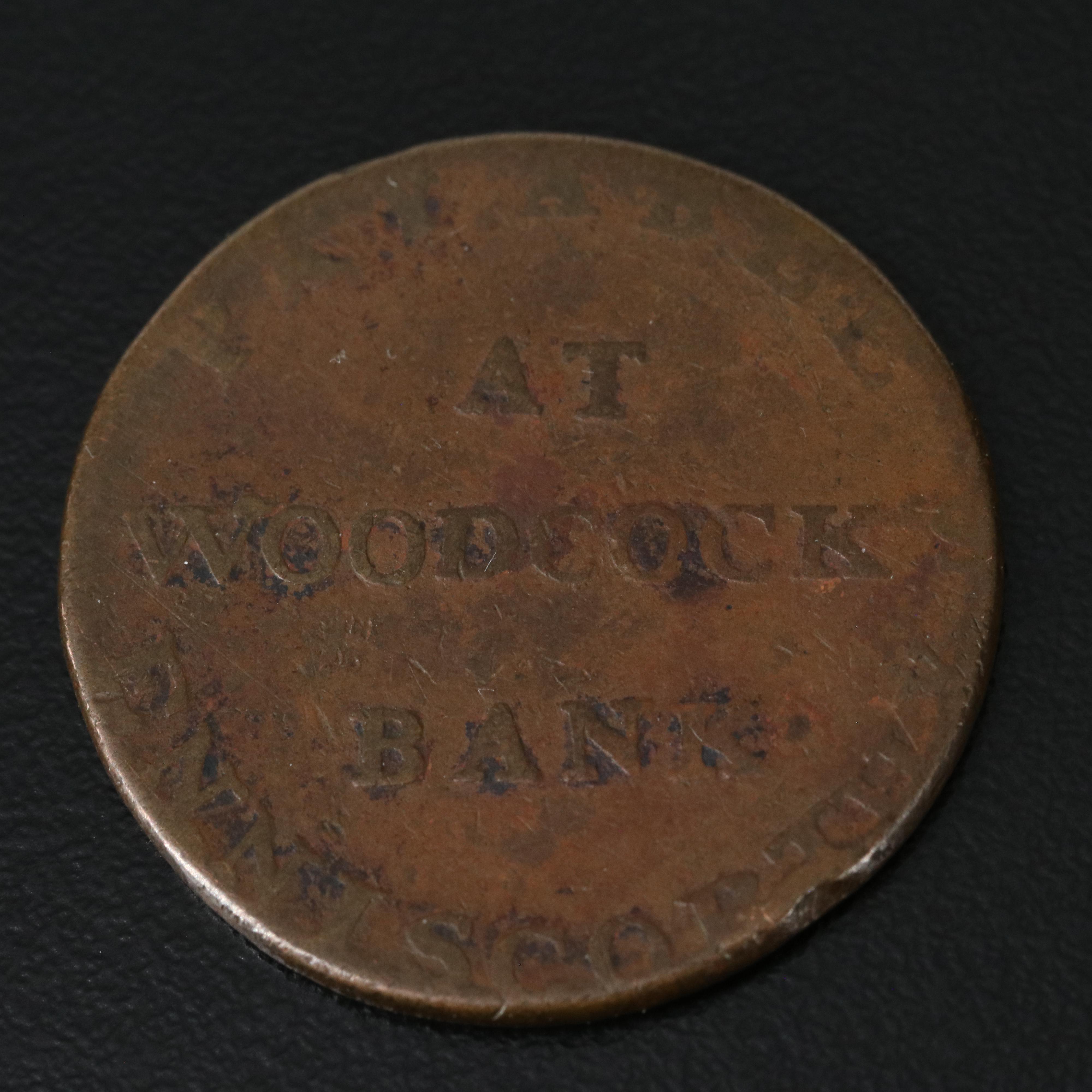 1800 Ireland 1/2 Penny RW Enniscorthy Token