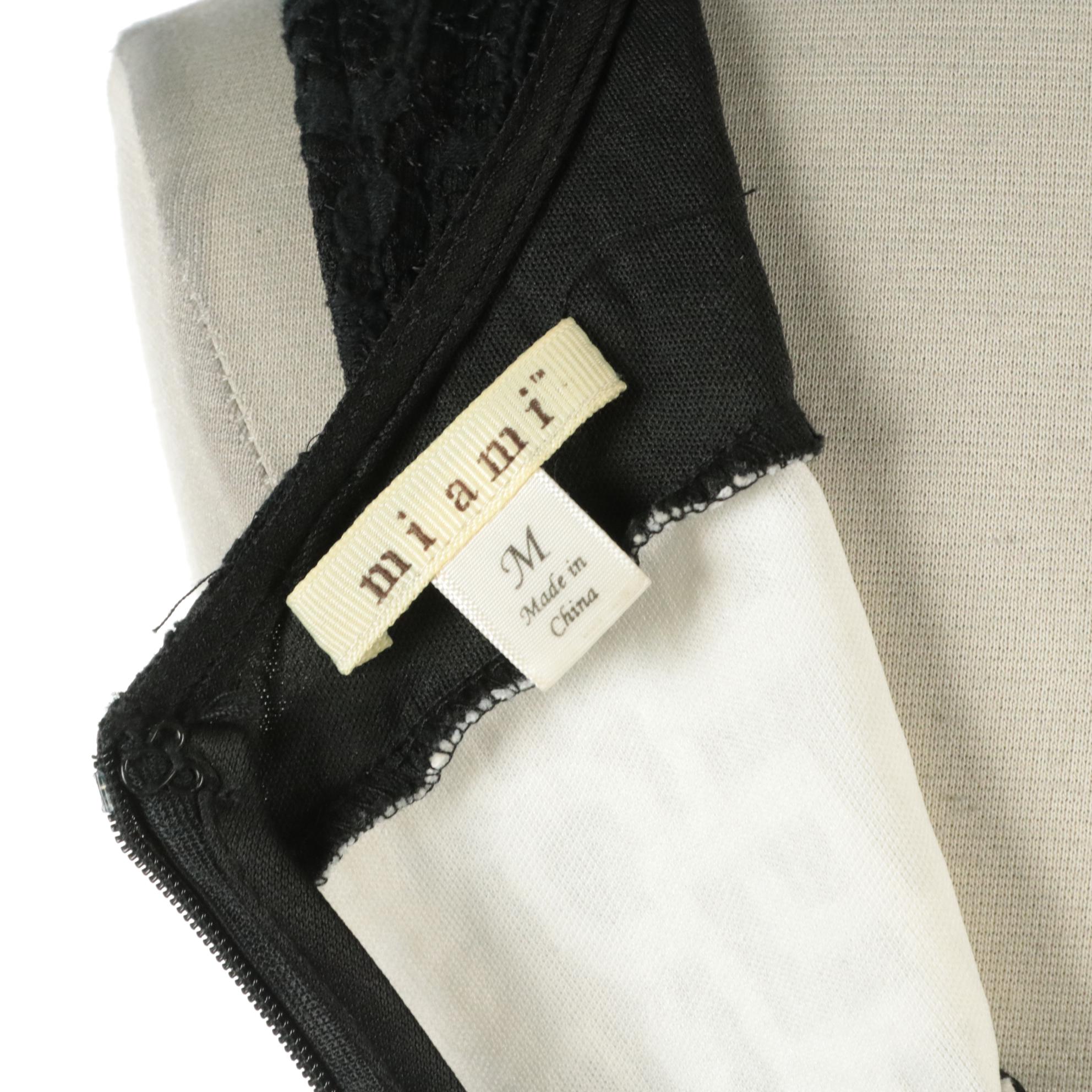 Cabi Floral Print Ruffled V-Neck Shift Dress and Miami B&W Pleated Flare Dress