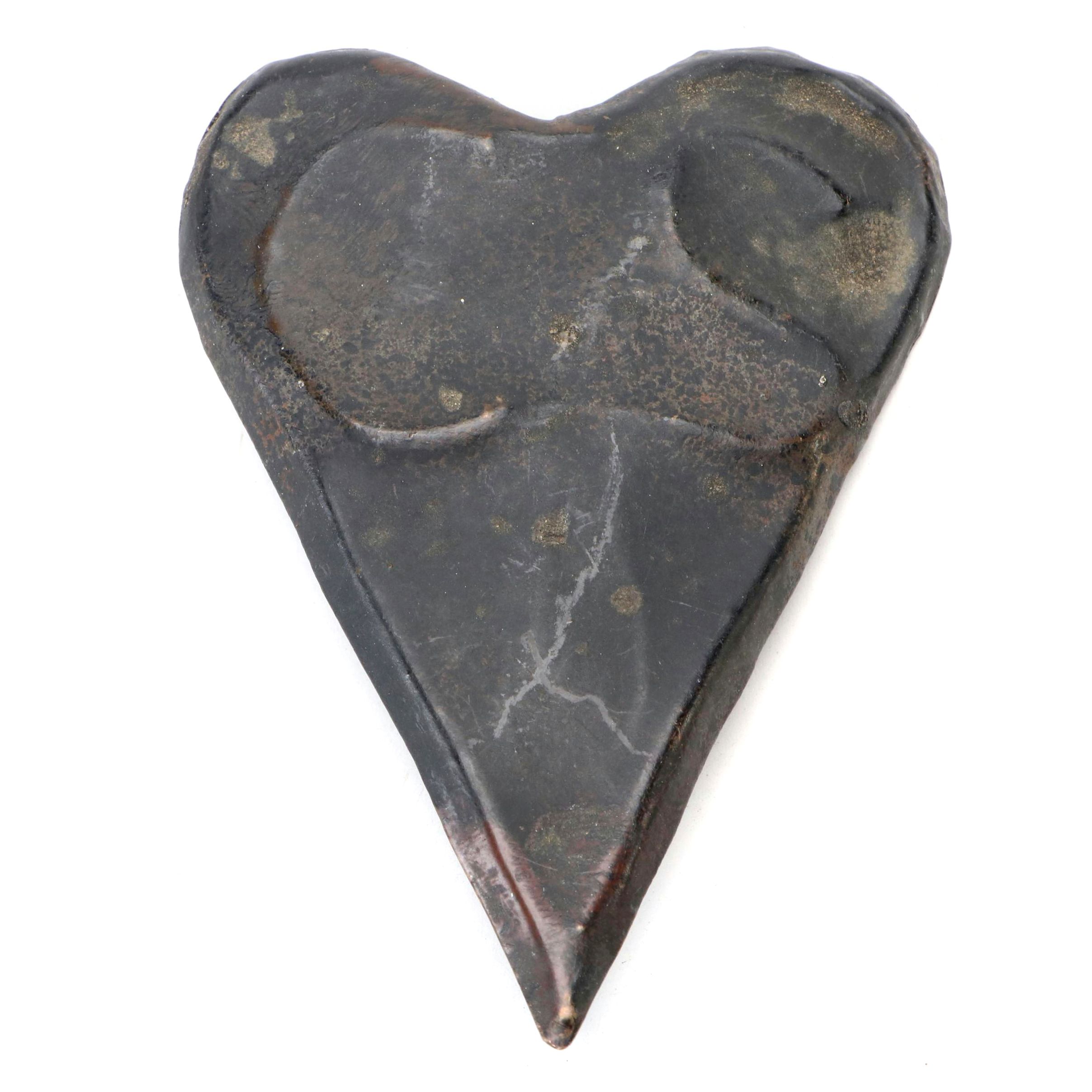 American Civil War Era Confederate States Horse Martingale Plate