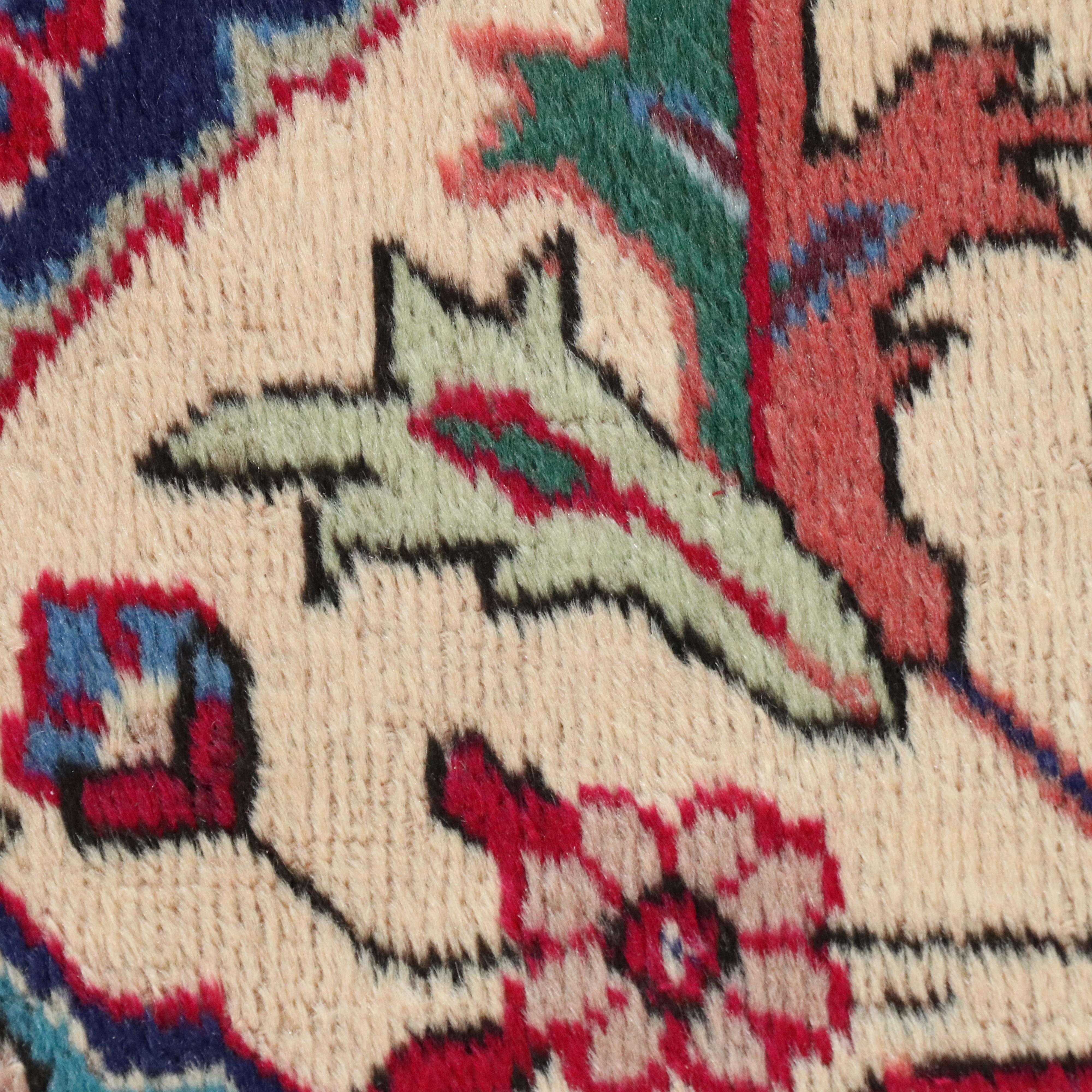 7'11 x 11'8 Hand-Knotted Persian Shahr-eKord Area Rug