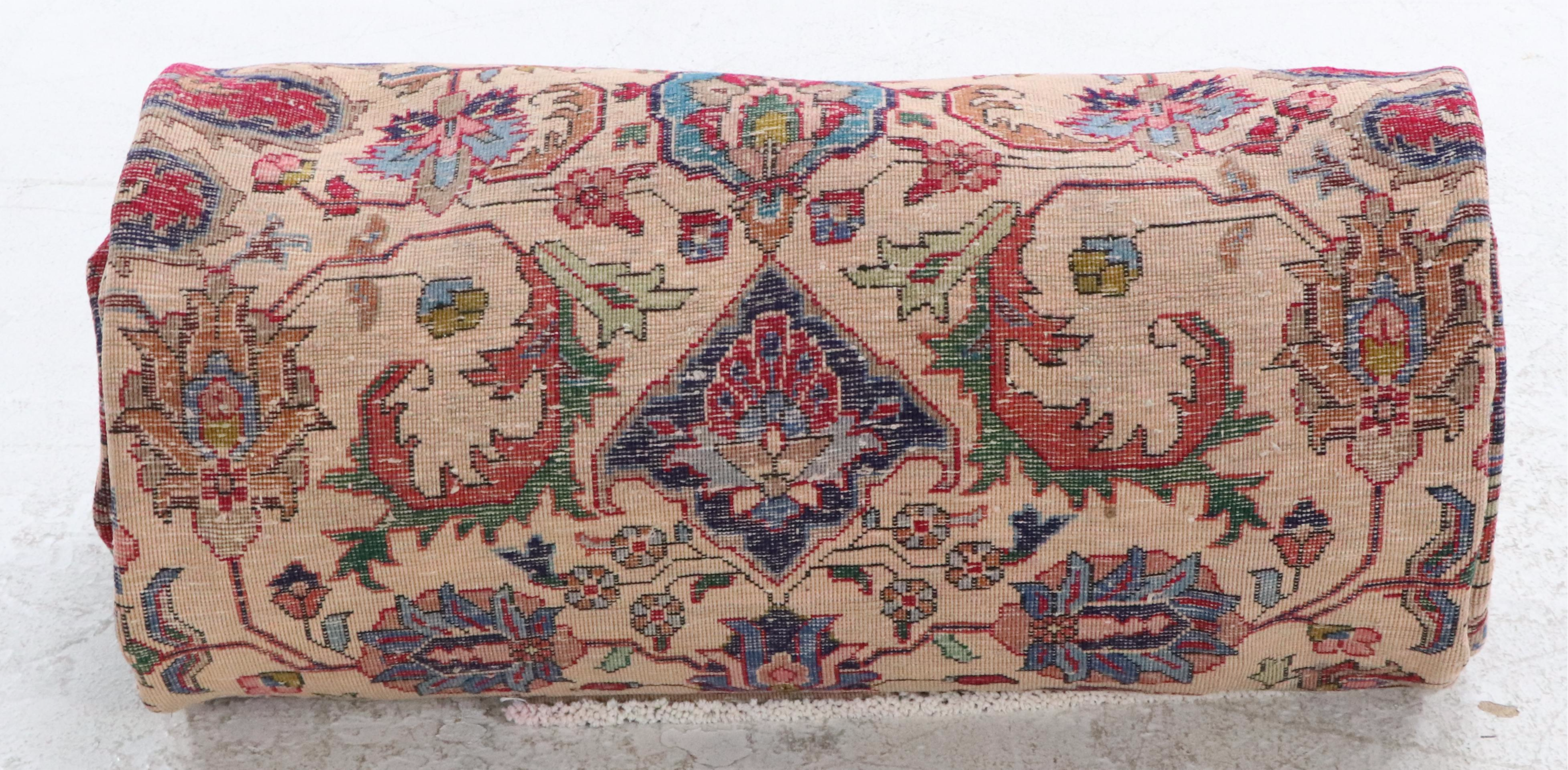 7'11 x 11'8 Hand-Knotted Persian Shahr-eKord Area Rug