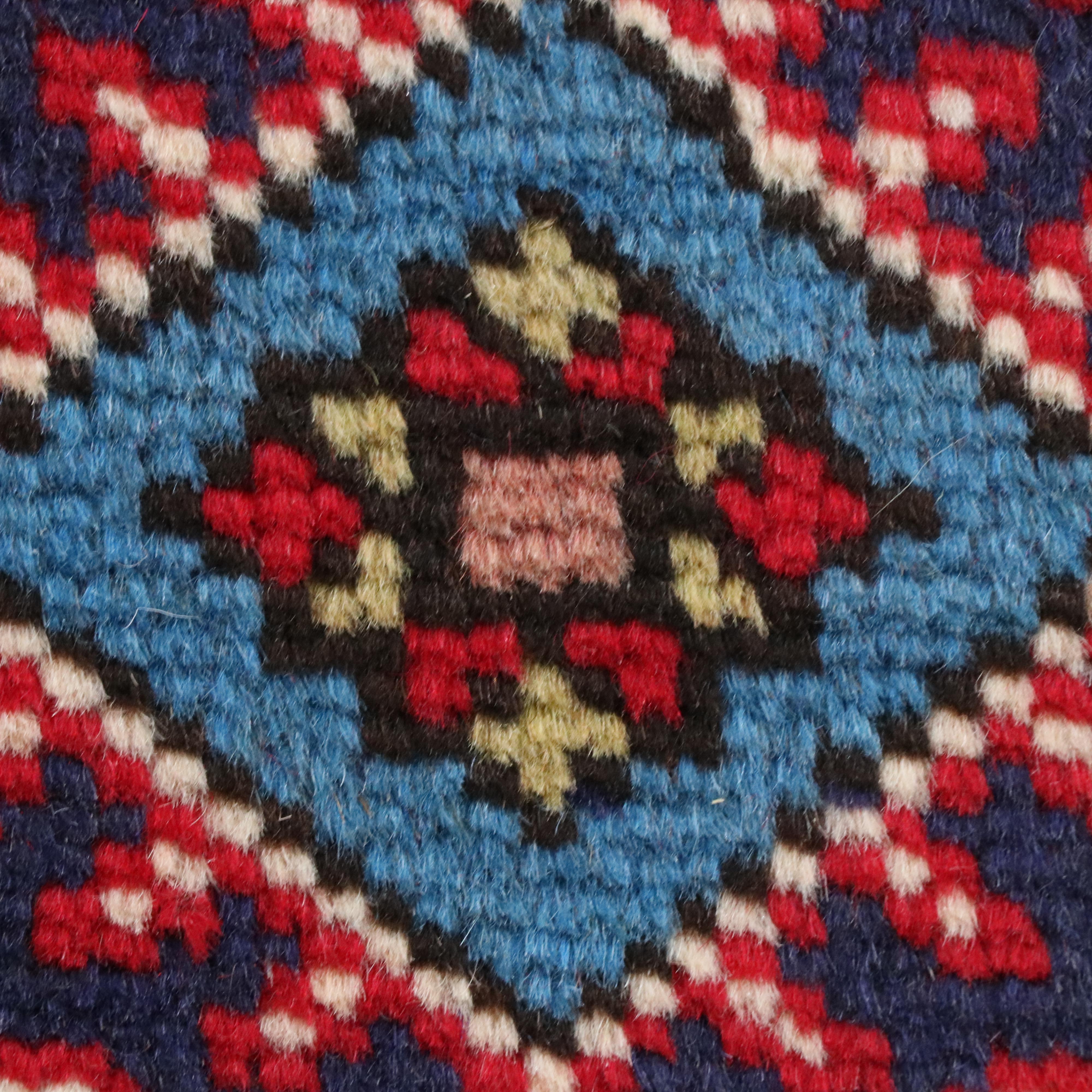 9'5 x 12'6 Hand-Knotted Persian Heriz Room Sized Rug