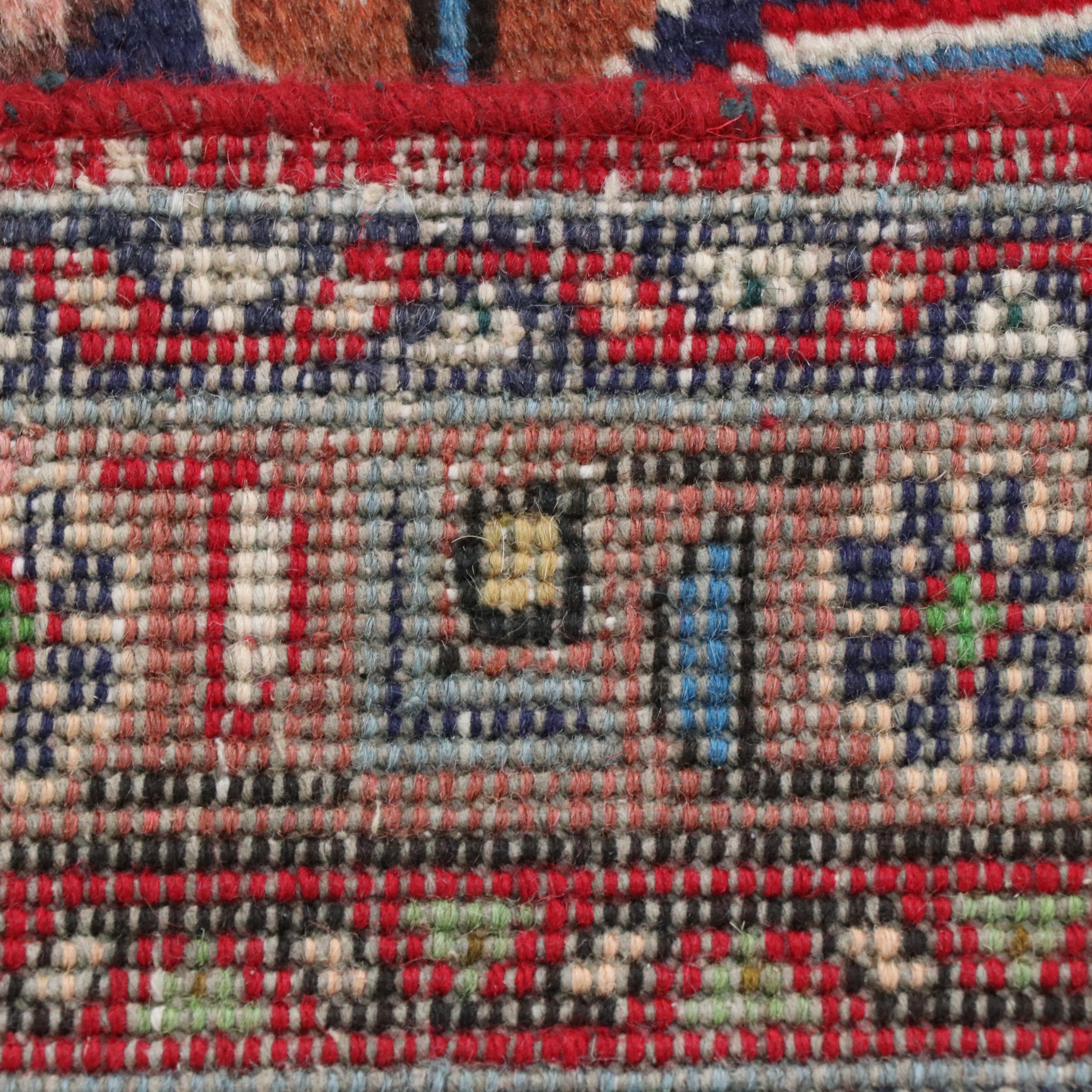 9'5 x 12'6 Hand-Knotted Persian Heriz Room Sized Rug