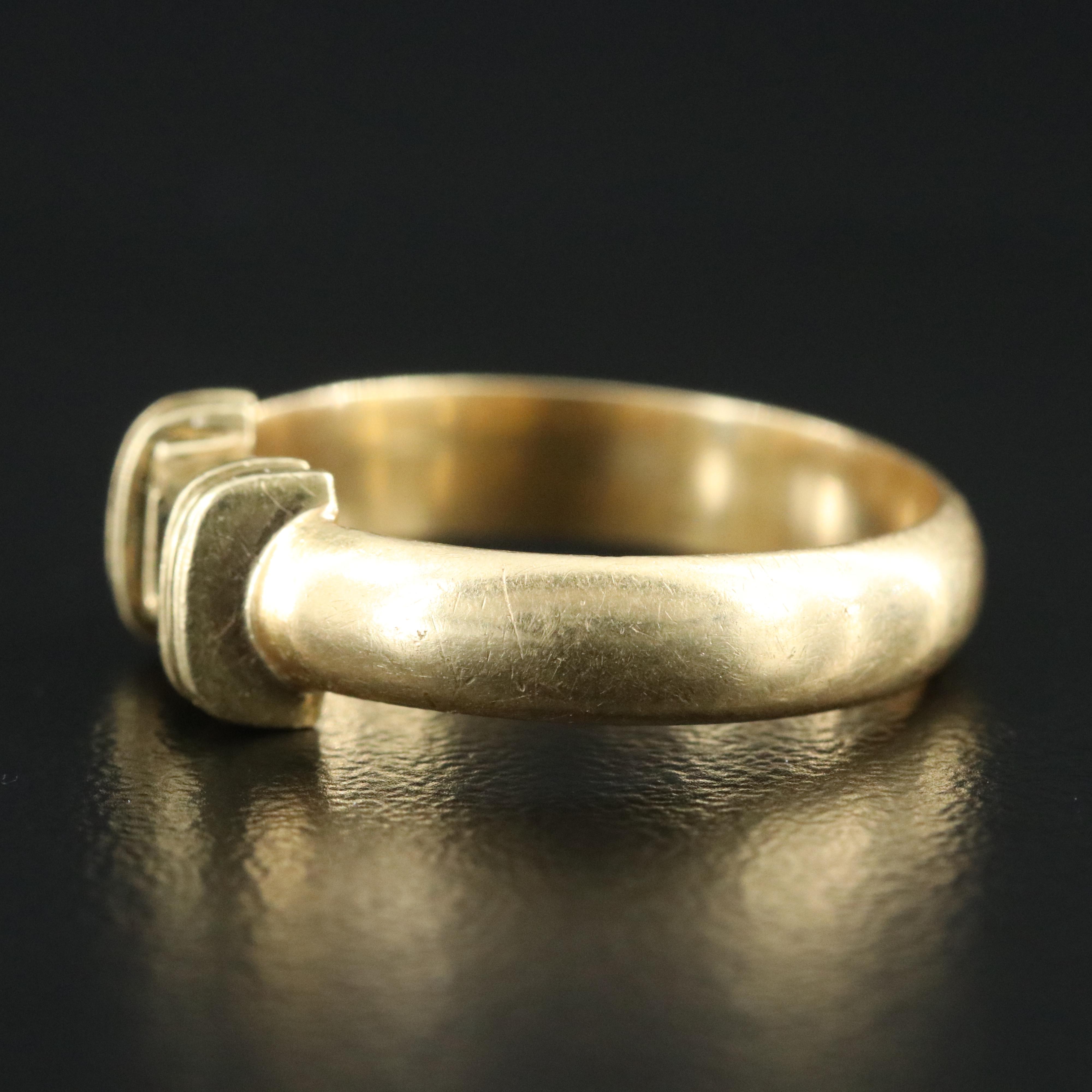 Tiffany & Co. 18K Sapphire Band Ring