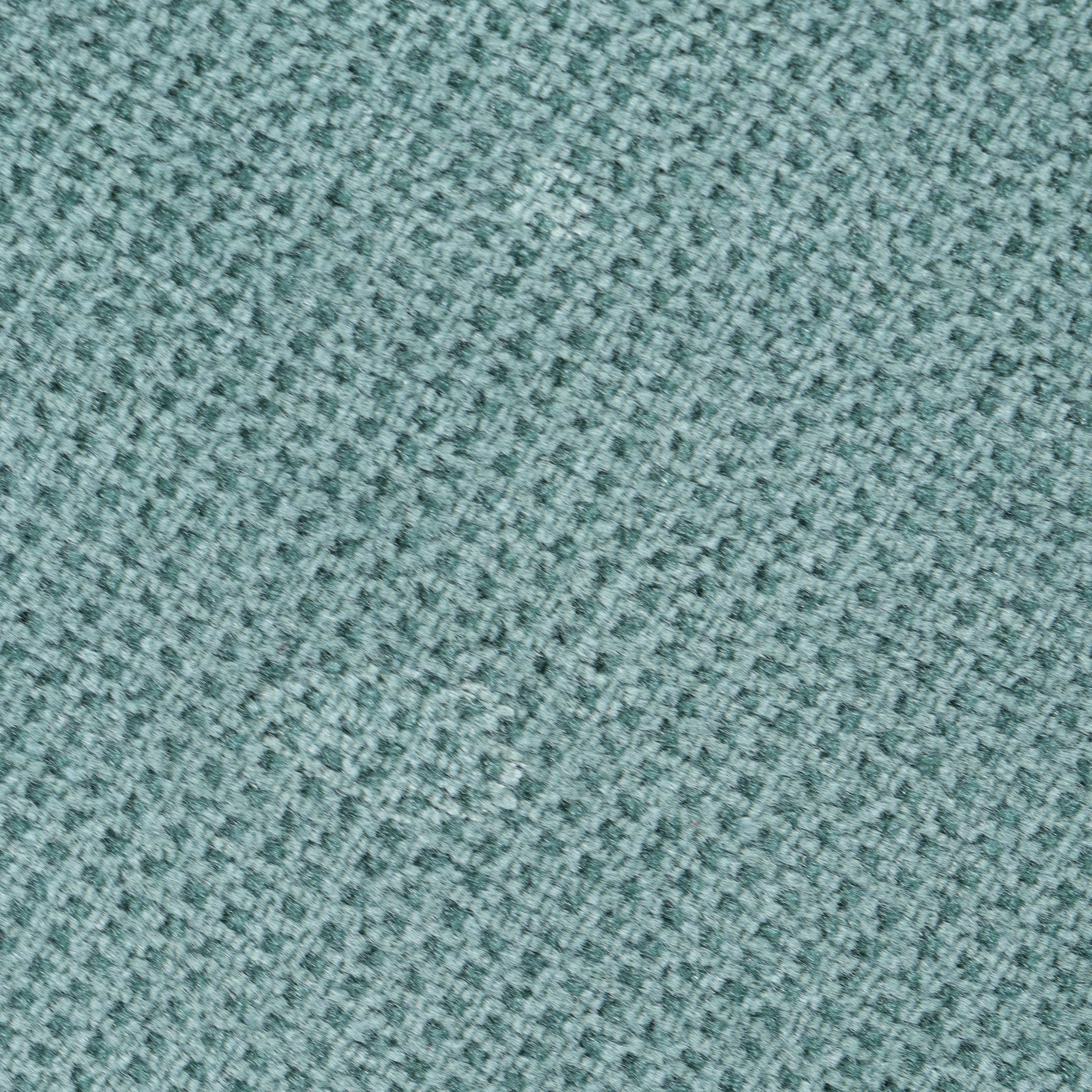 Mid Century Modern Style Upholstered Armchair and Ottoman