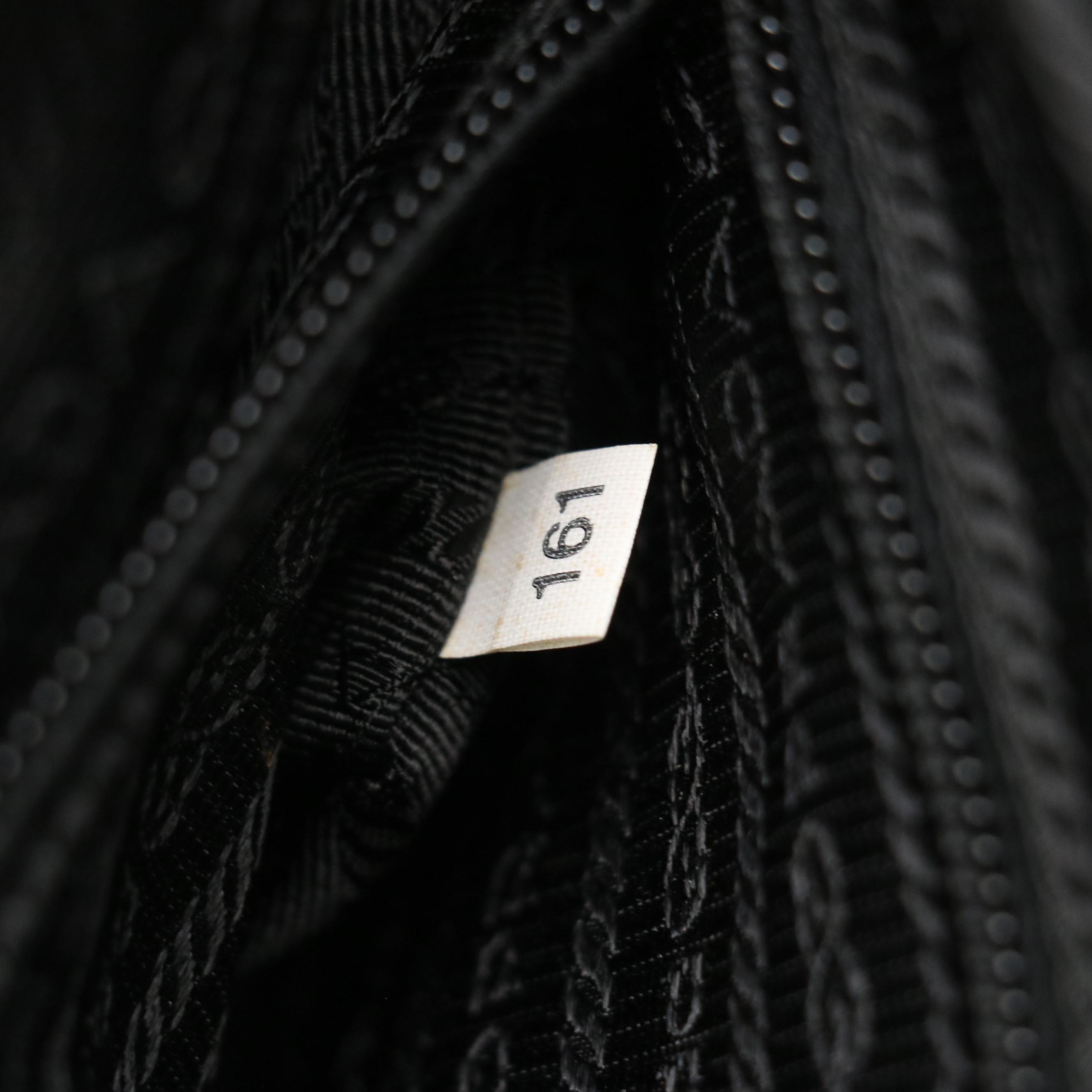 Prada Crossbody Bag in Black Tessuto Nylon