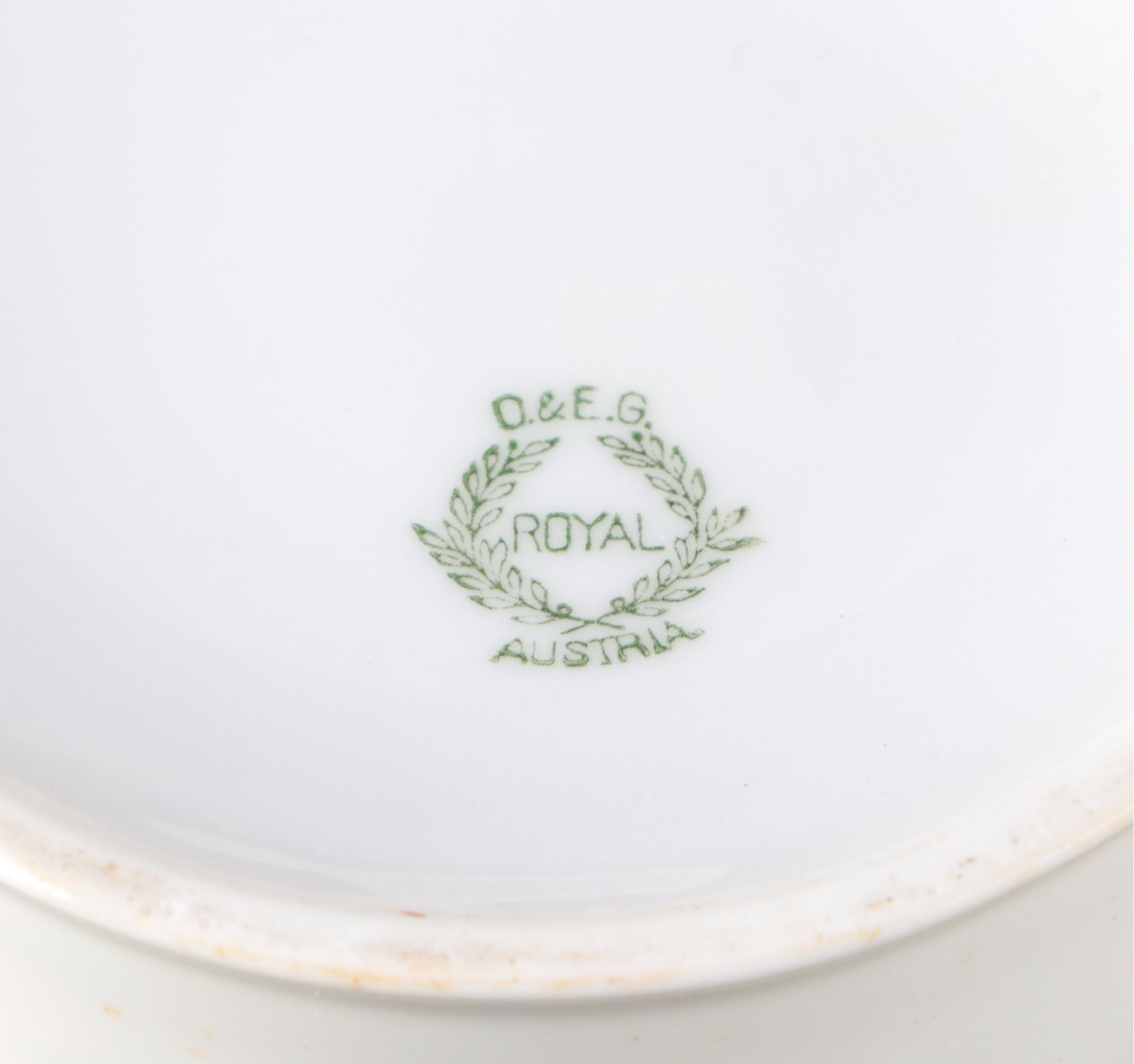 Haviland Limoges Platter with Other European Porcelain Tableware and Accessories