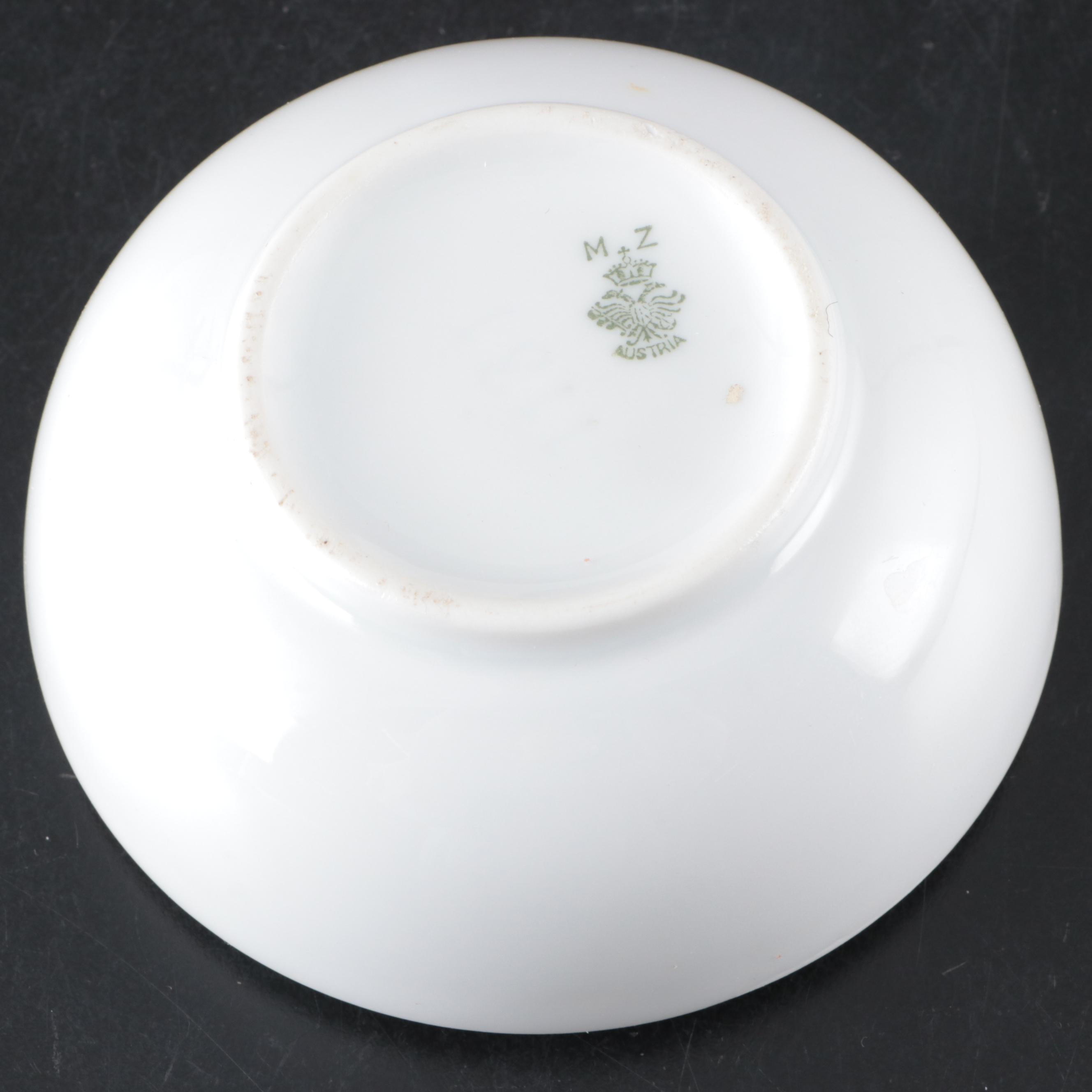 Haviland Limoges Platter with Other European Porcelain Tableware and Accessories