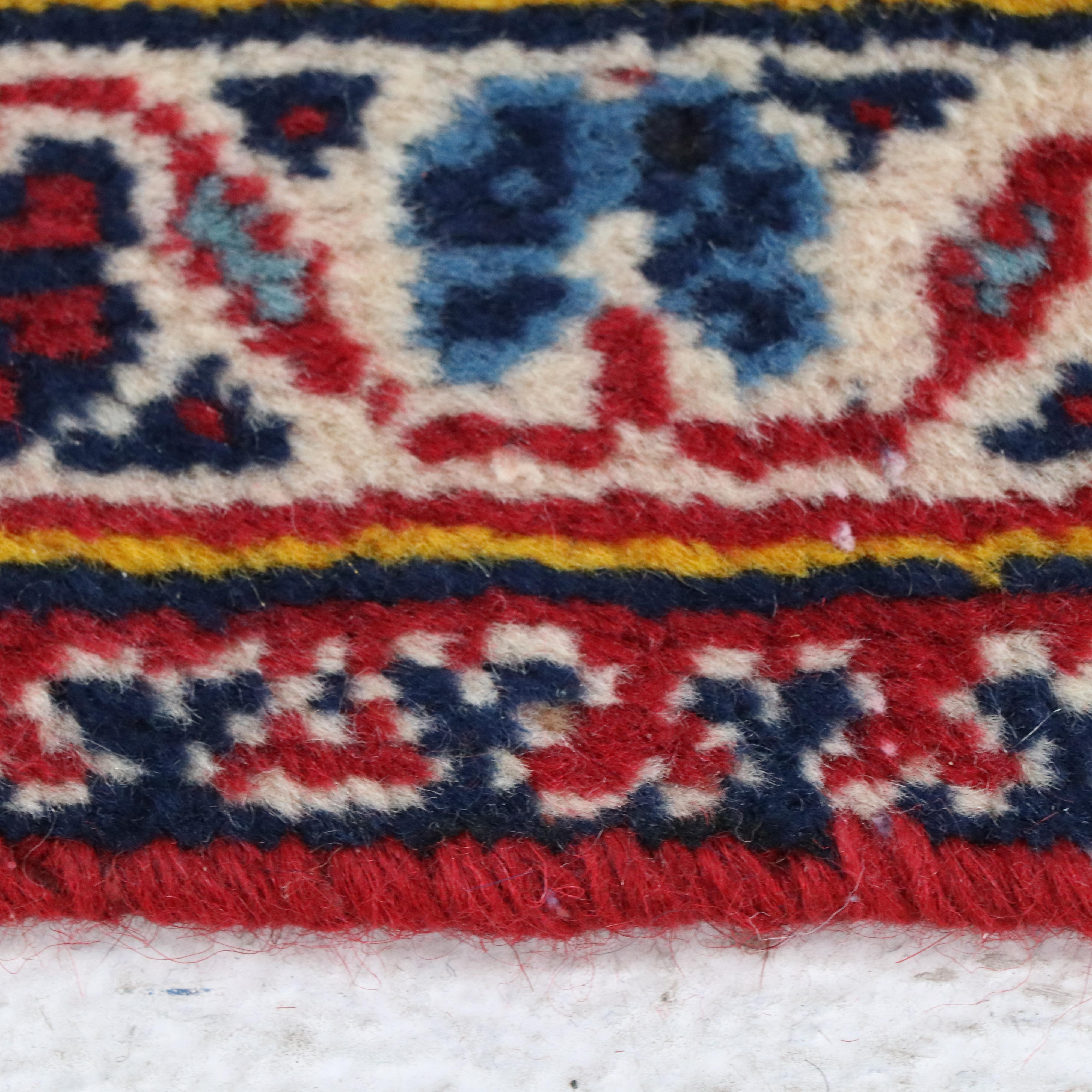 7'6 x 11'9 Hand-Knotted Persian Mashhad Area Rug