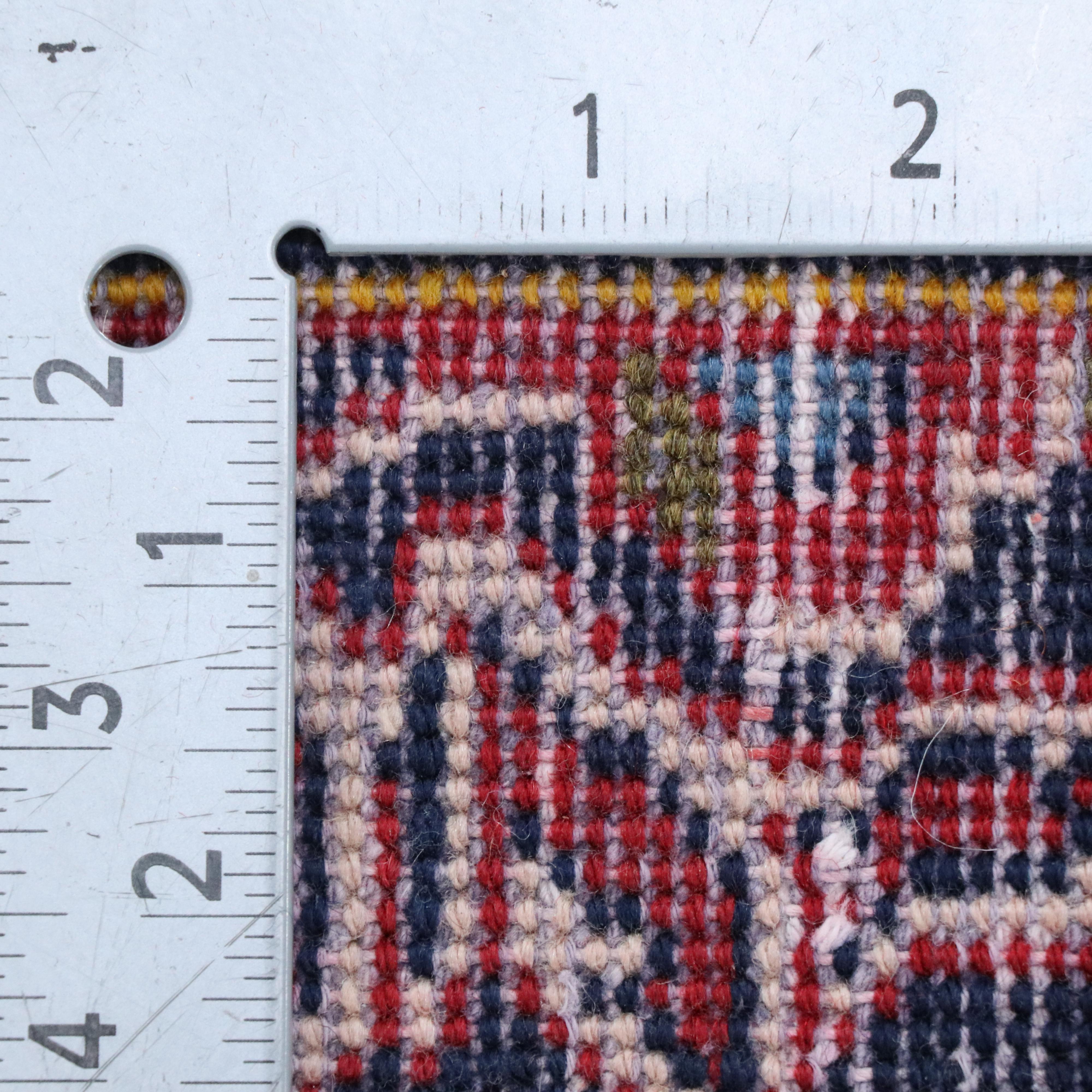 7'6 x 11'9 Hand-Knotted Persian Mashhad Area Rug