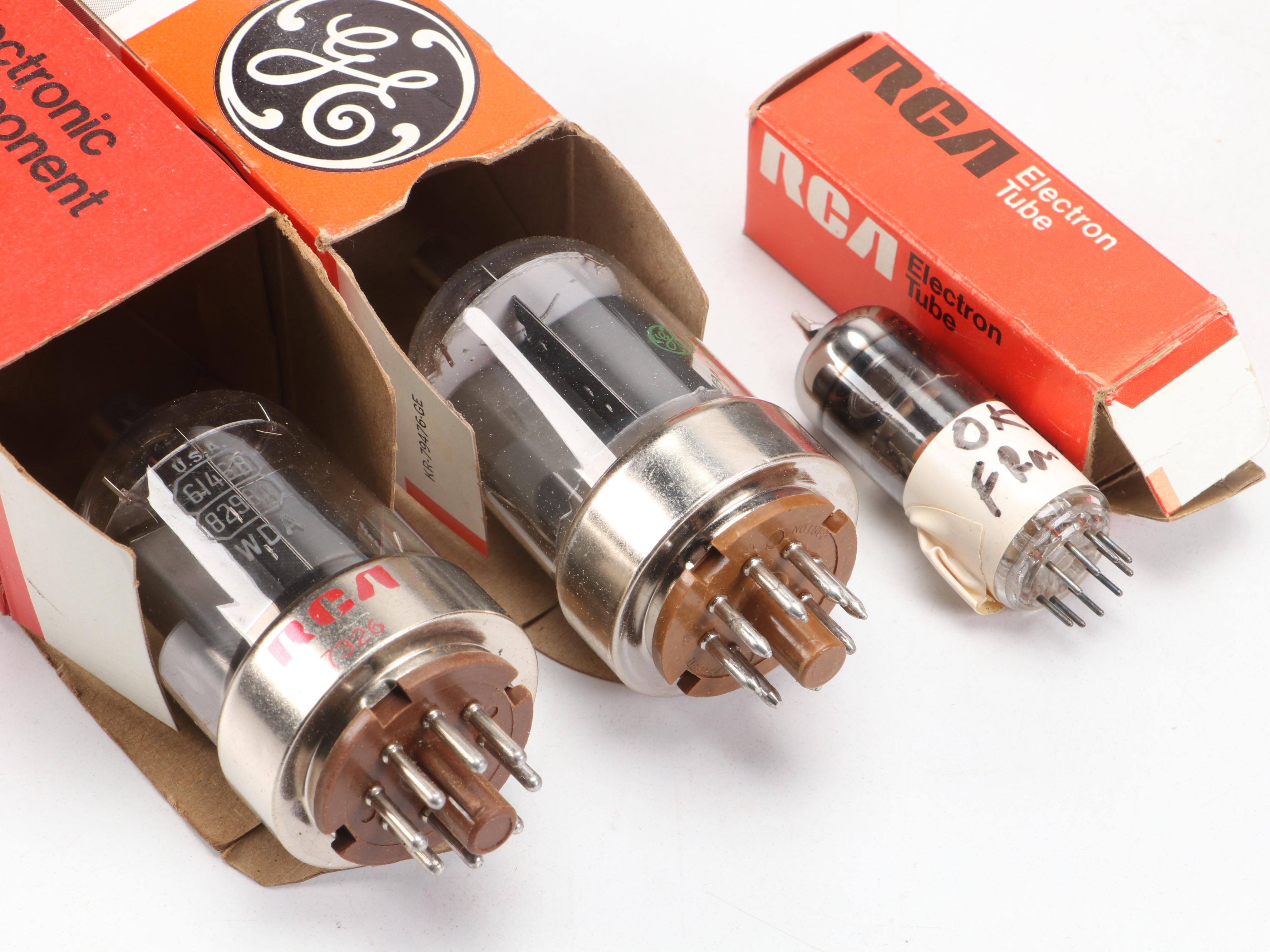 Sencore TC 142 Mighty Mite Tube Checker with General Electric and RCA Tubes