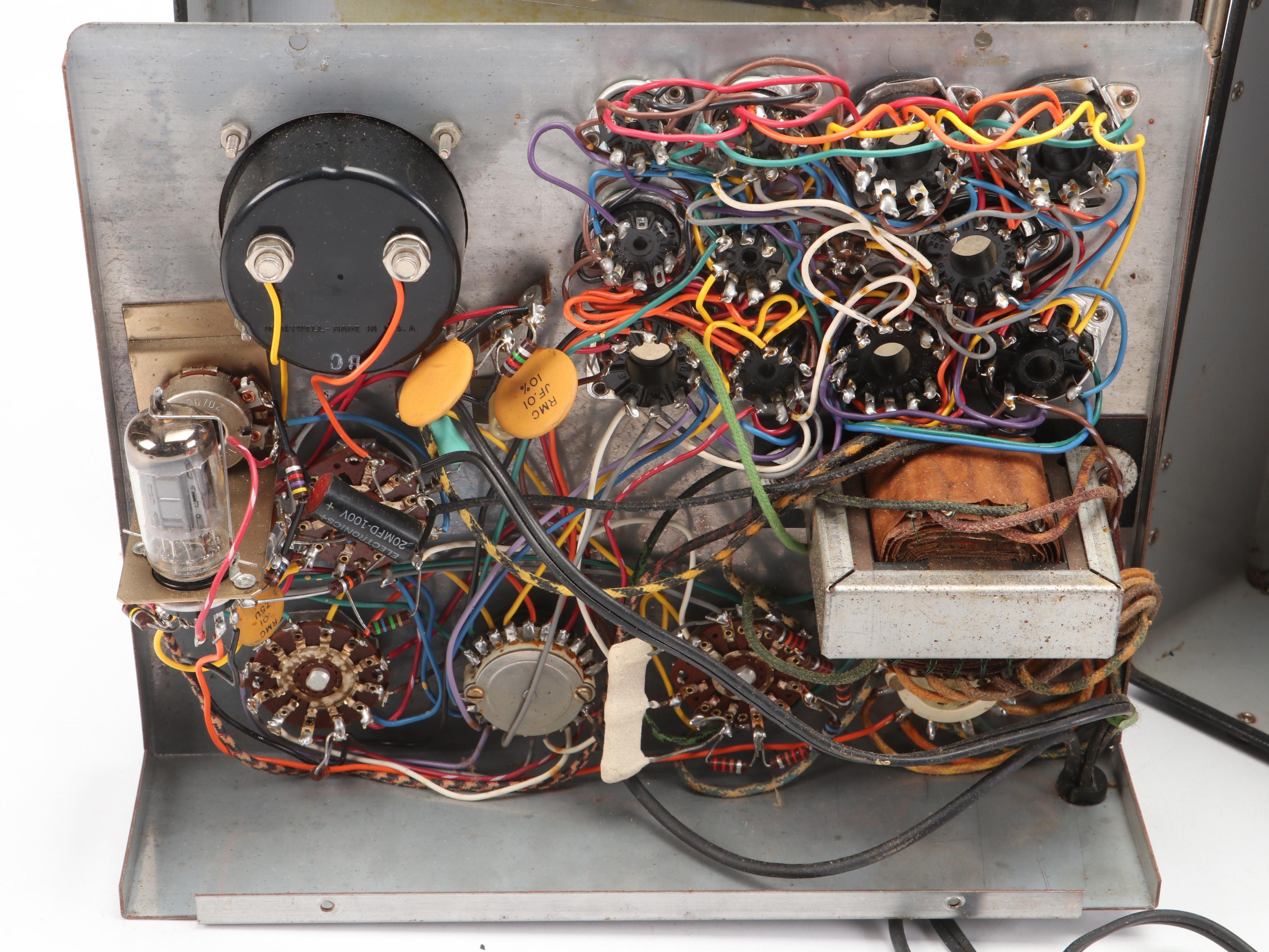 Sencore TC 142 Mighty Mite Tube Checker with General Electric and RCA Tubes