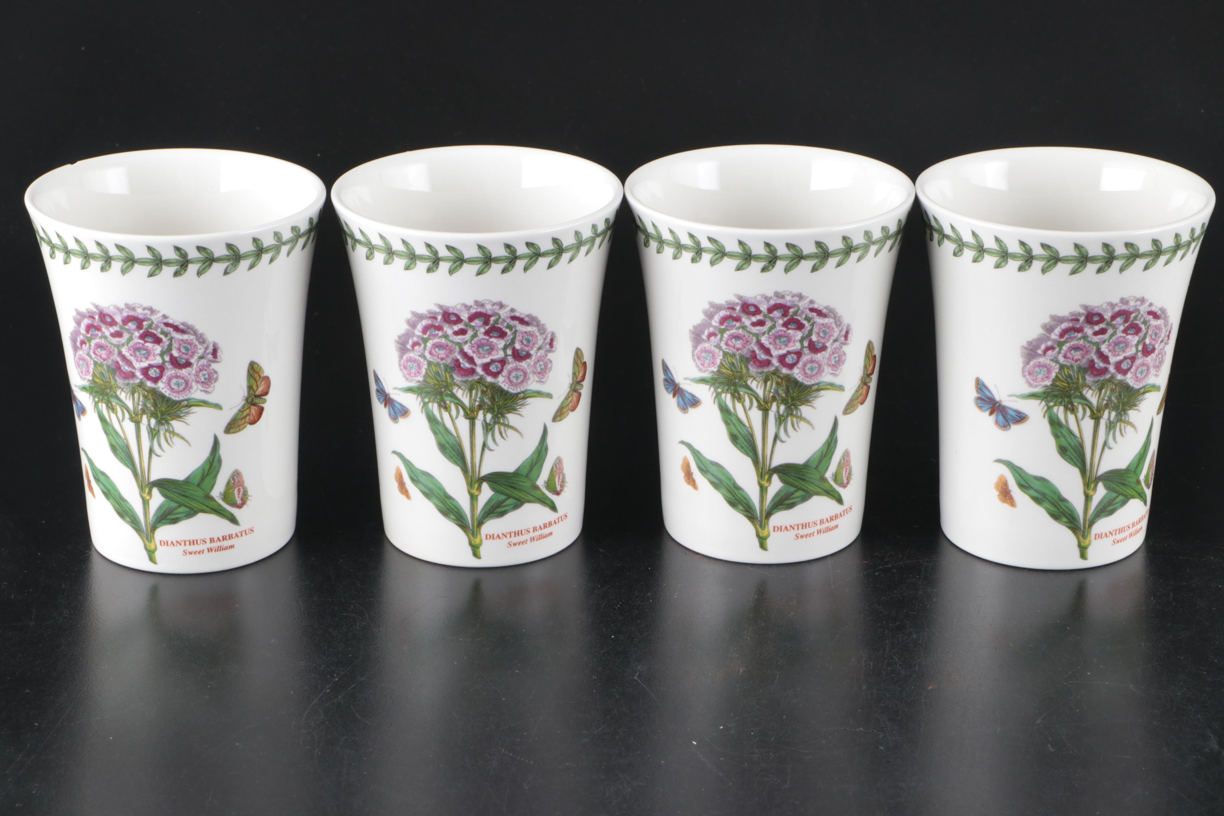 Portmeirion "The Botanic Garden" Set of Ceramic Bathroom Accessories