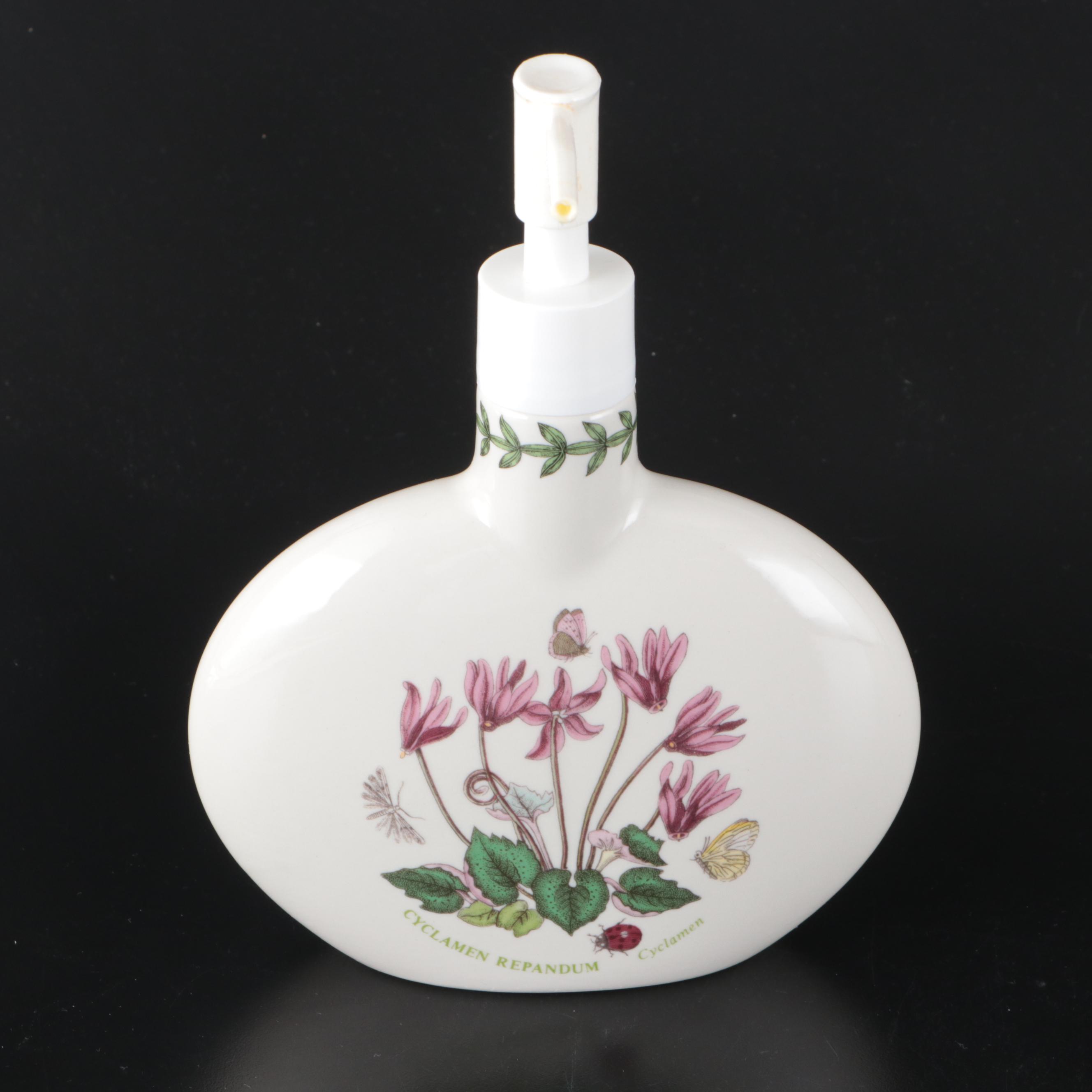 Portmeirion "The Botanic Garden" Set of Ceramic Bathroom Accessories