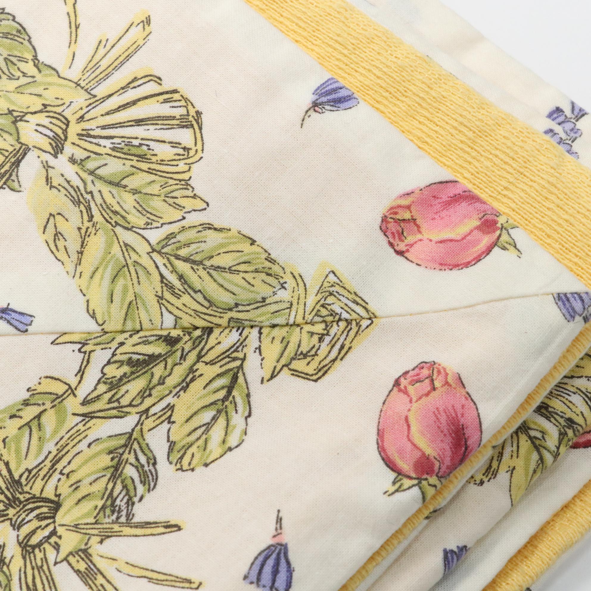 Ceramiche Cosmolena "Ravello Dec A Mano" Jar with Tablecloth and Skyras Bowl