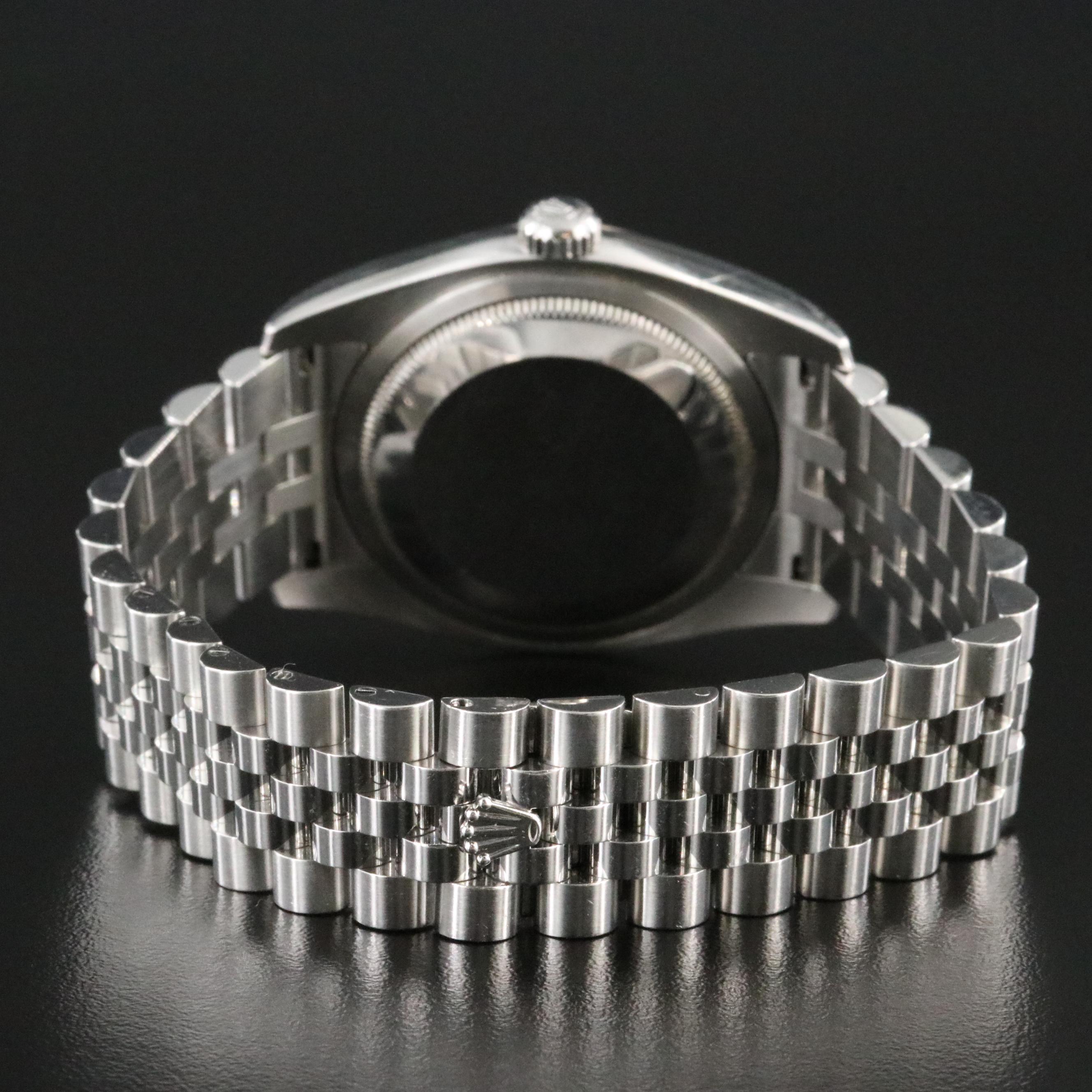 2006 Rolex Datejust 18K and Steelinox Watch