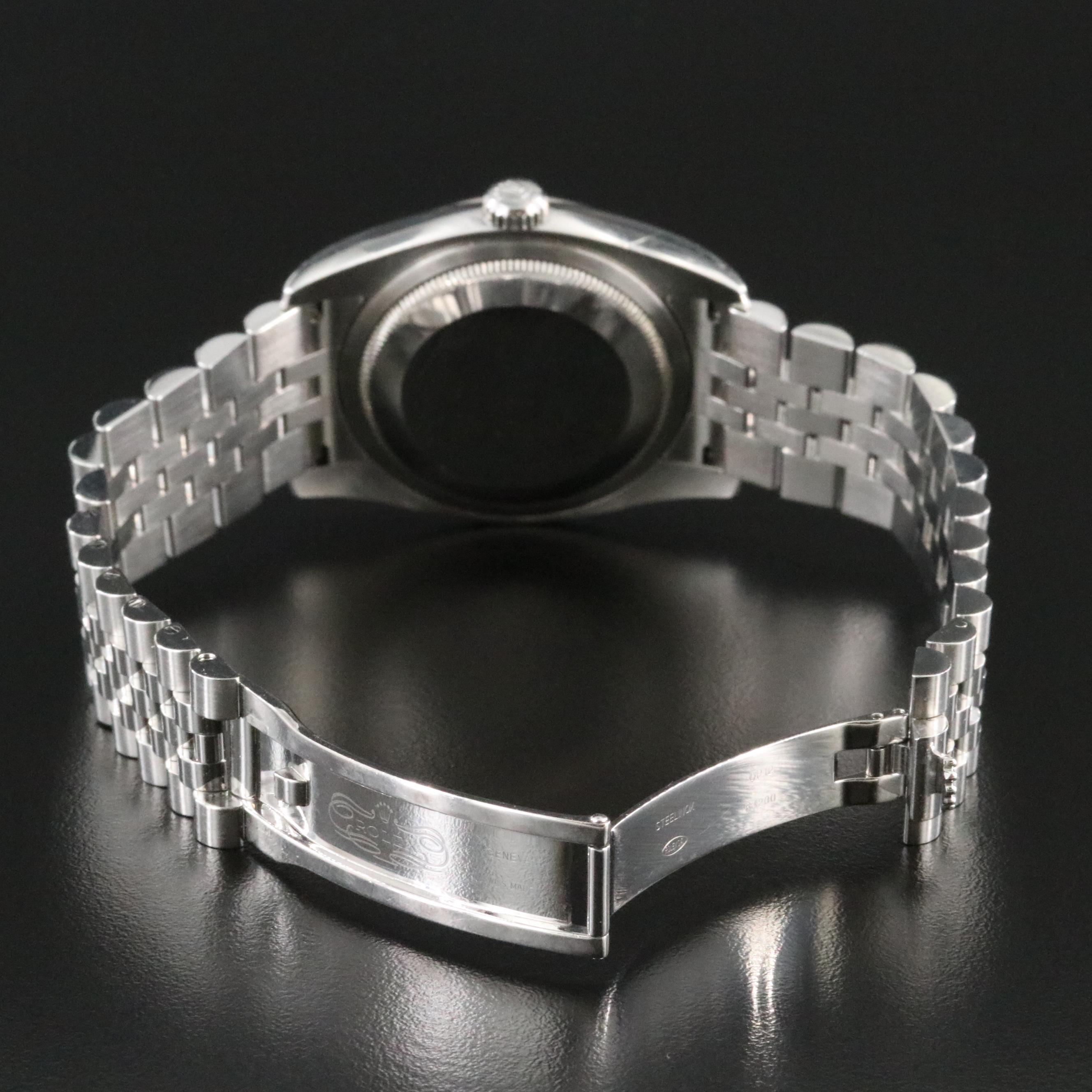 2006 Rolex Datejust 18K and Steelinox Watch