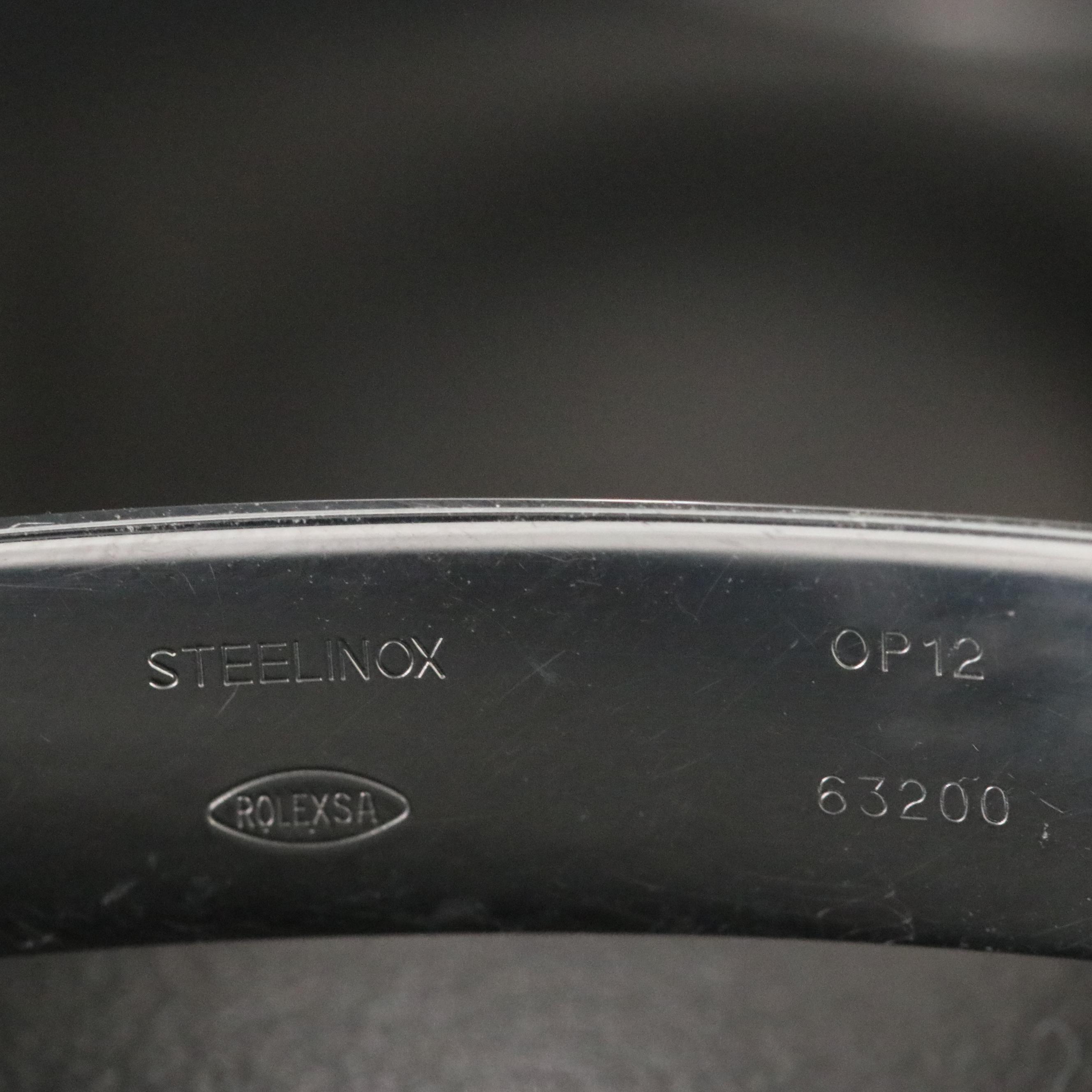 2006 Rolex Datejust 18K and Steelinox Watch