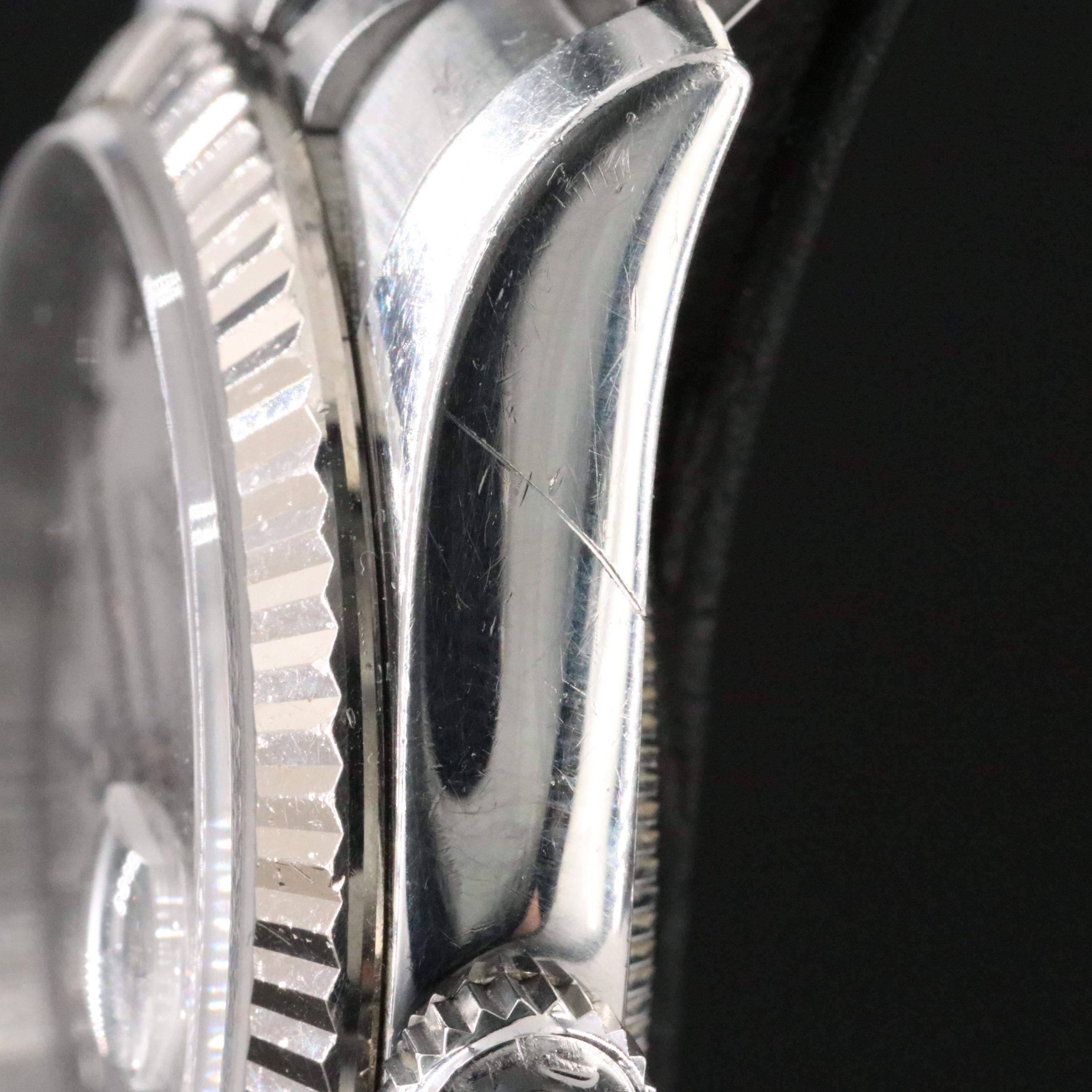 2006 Rolex Datejust 18K and Steelinox Watch